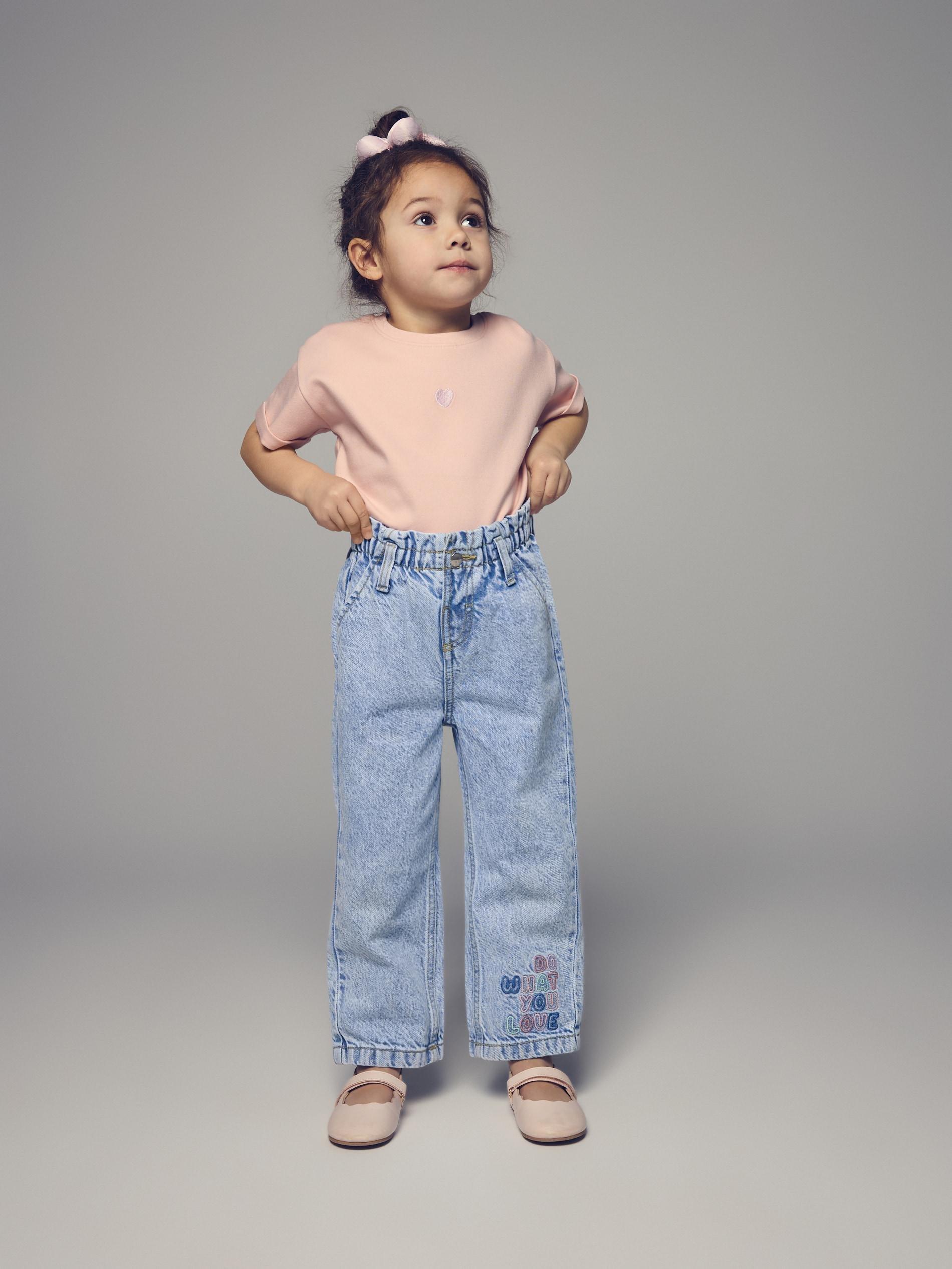 Blue Baggy Jeans, Blue, large image number 4