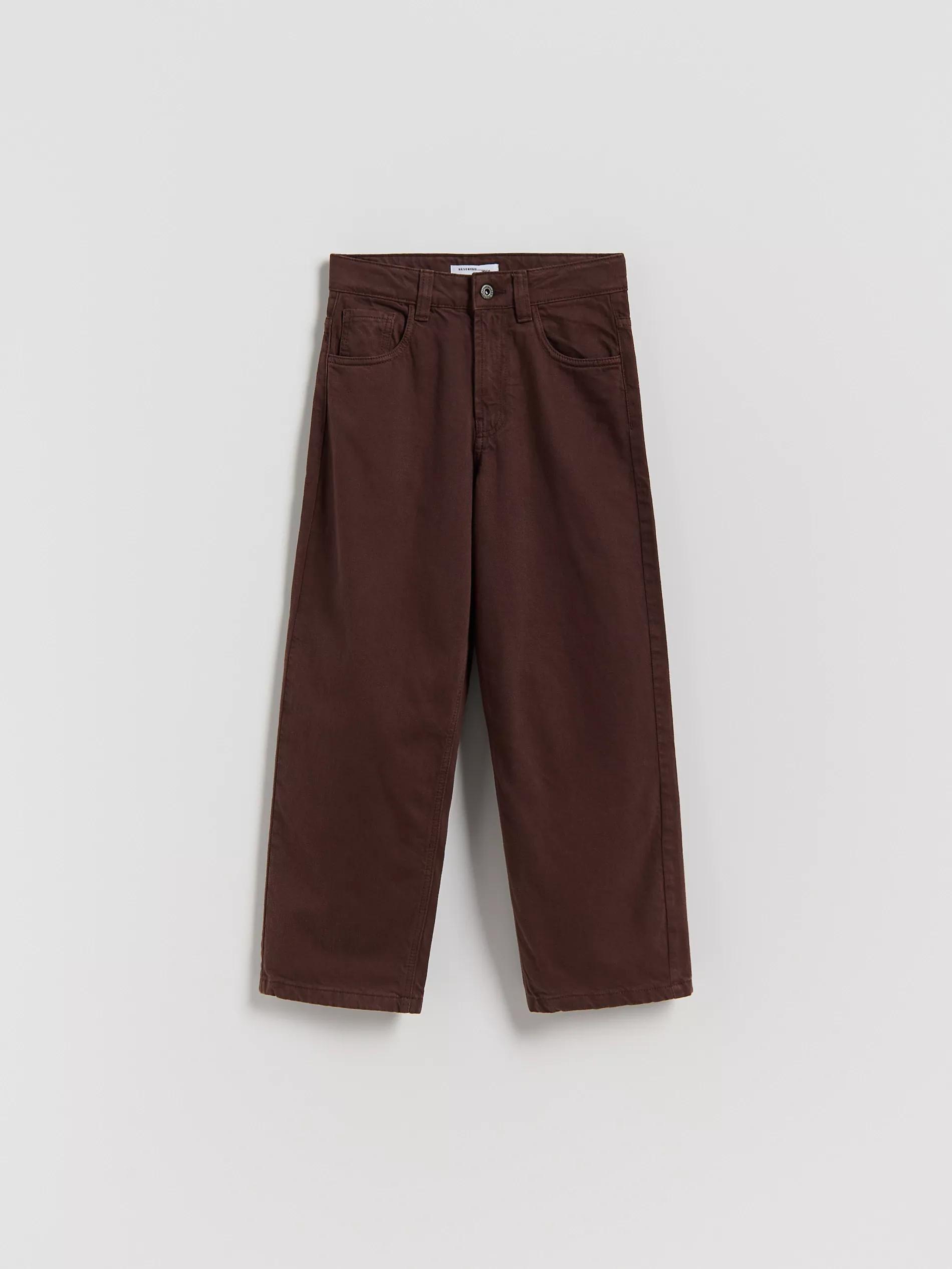 BROWN Relaxed fit jeans, No Colour, large image number 0