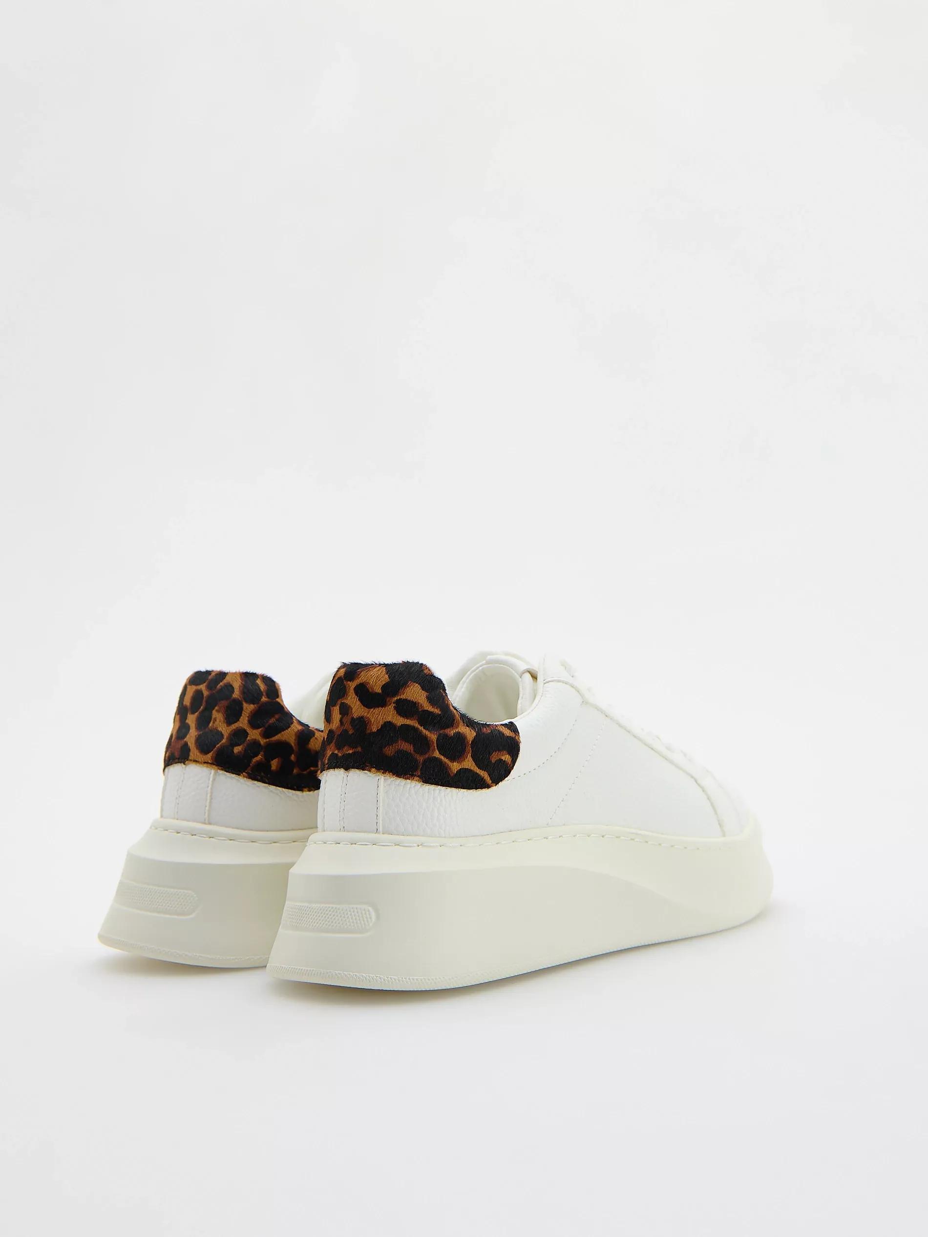 White Casual Sneakers, , large image number 1