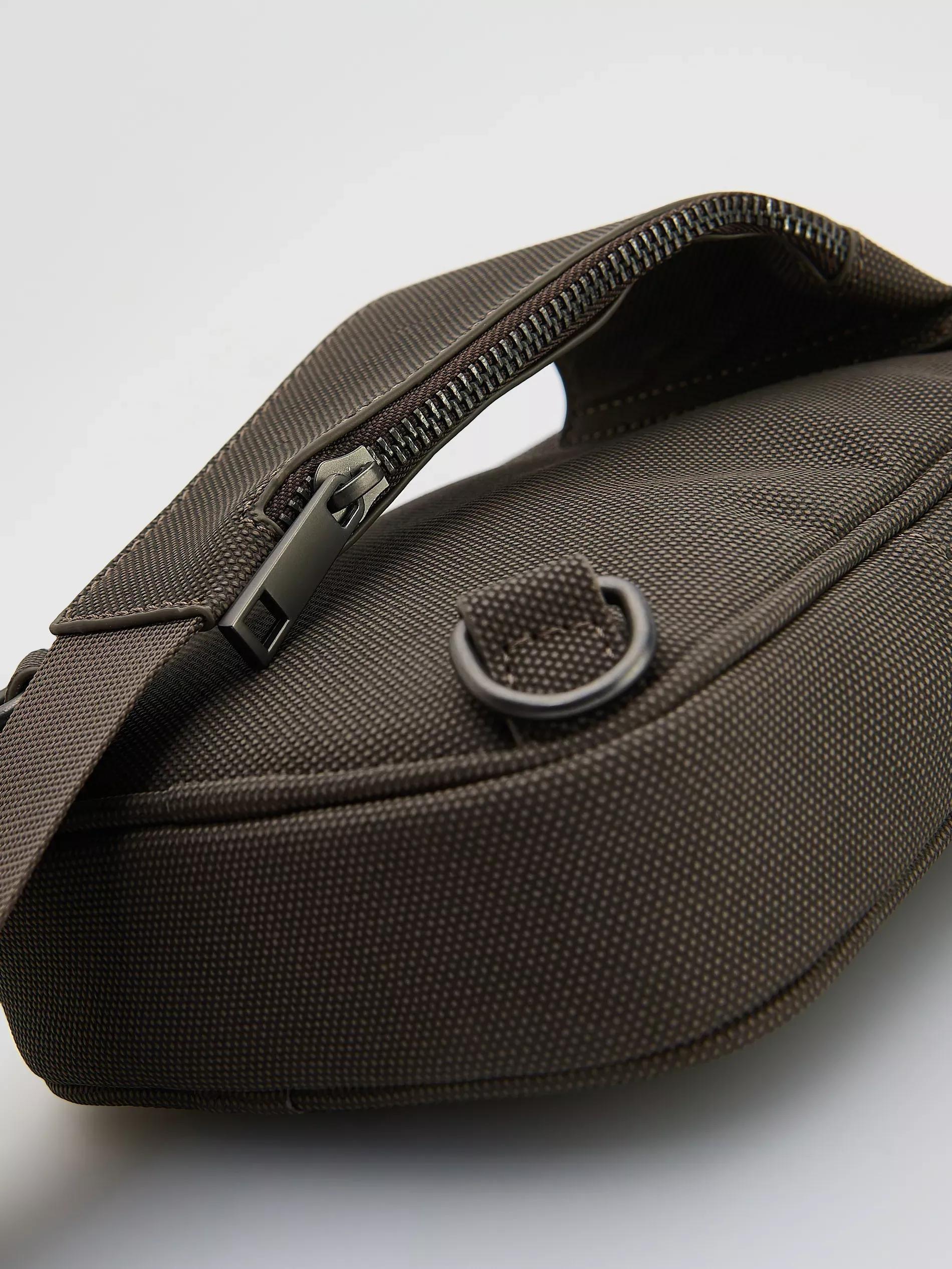 Brown Crossbody Pouch Bag, Brown, large image number 1