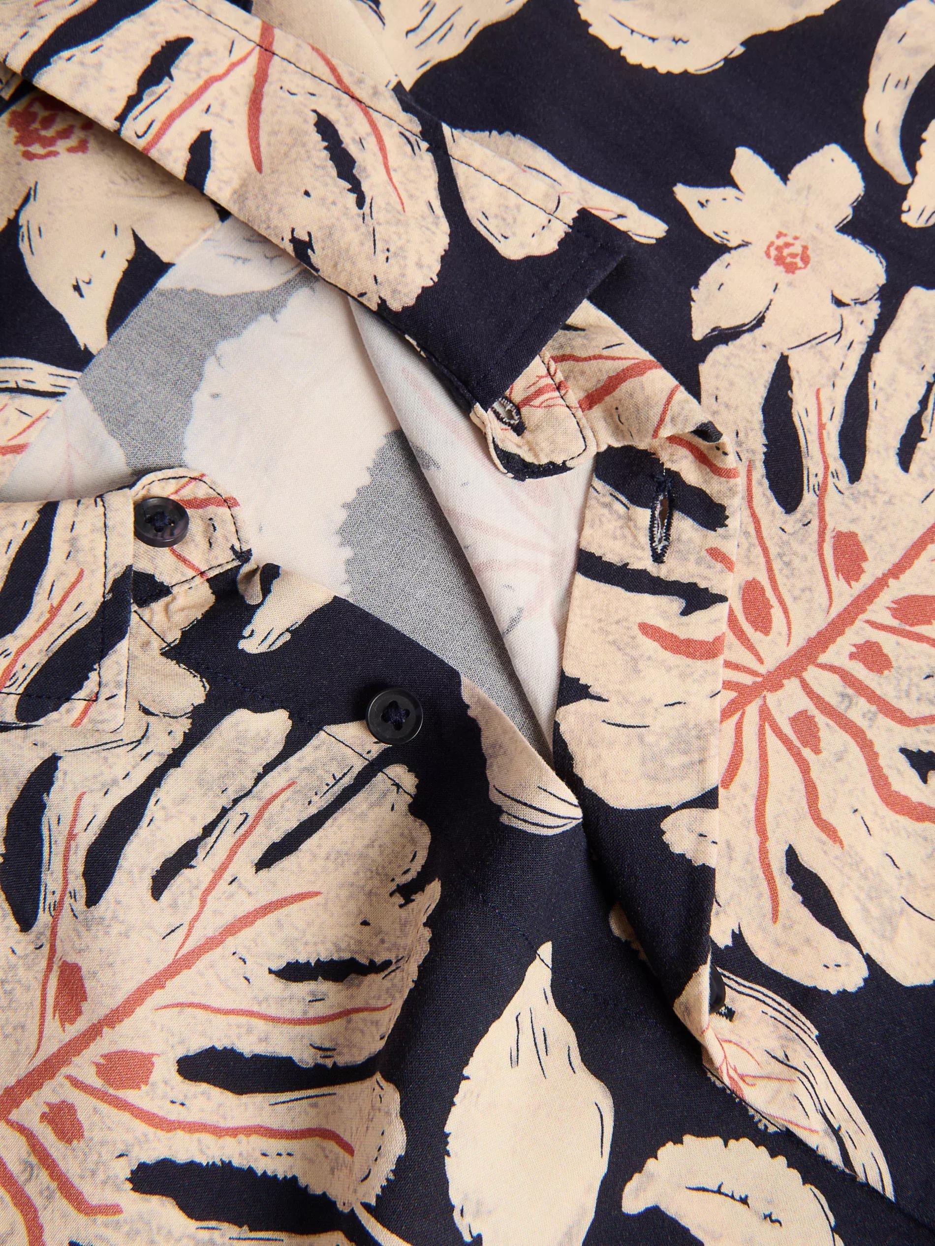 NAVY Comfort fit viscose shirt, , large image number 1