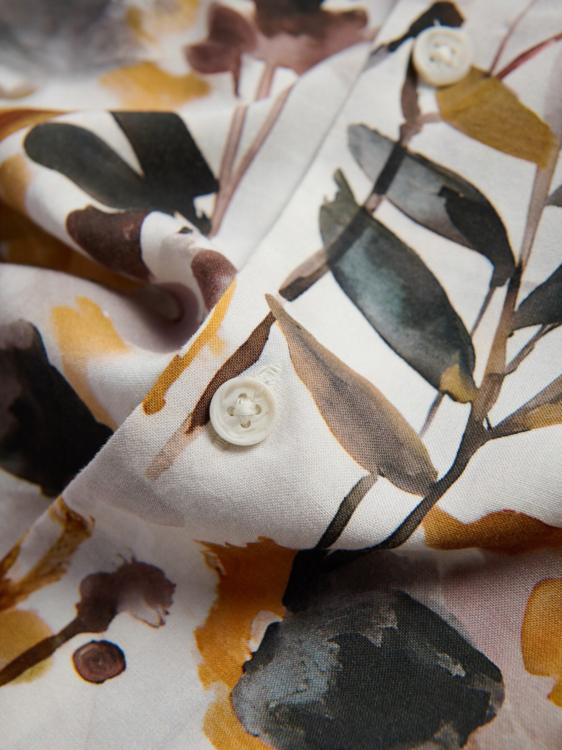 MULTICOLOR Comfort fit viscose shirt, Multicolor, large image number 3