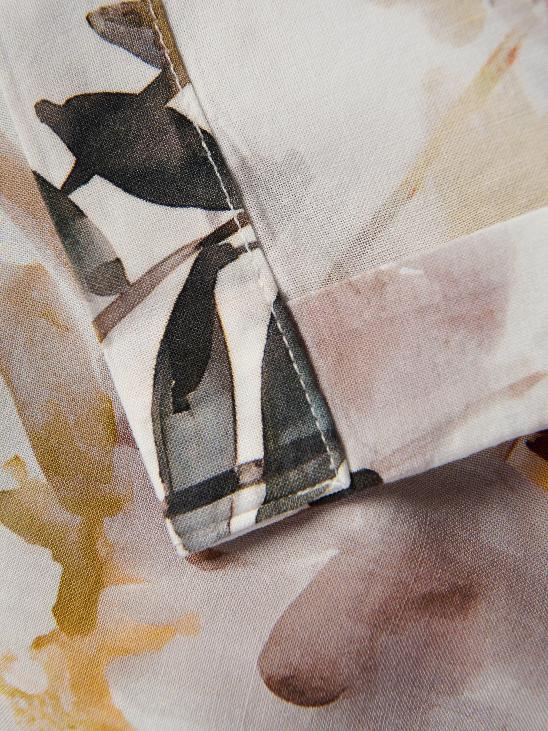 MULTICOLOR Comfort fit viscose shirt, Multicolor, large image number 4