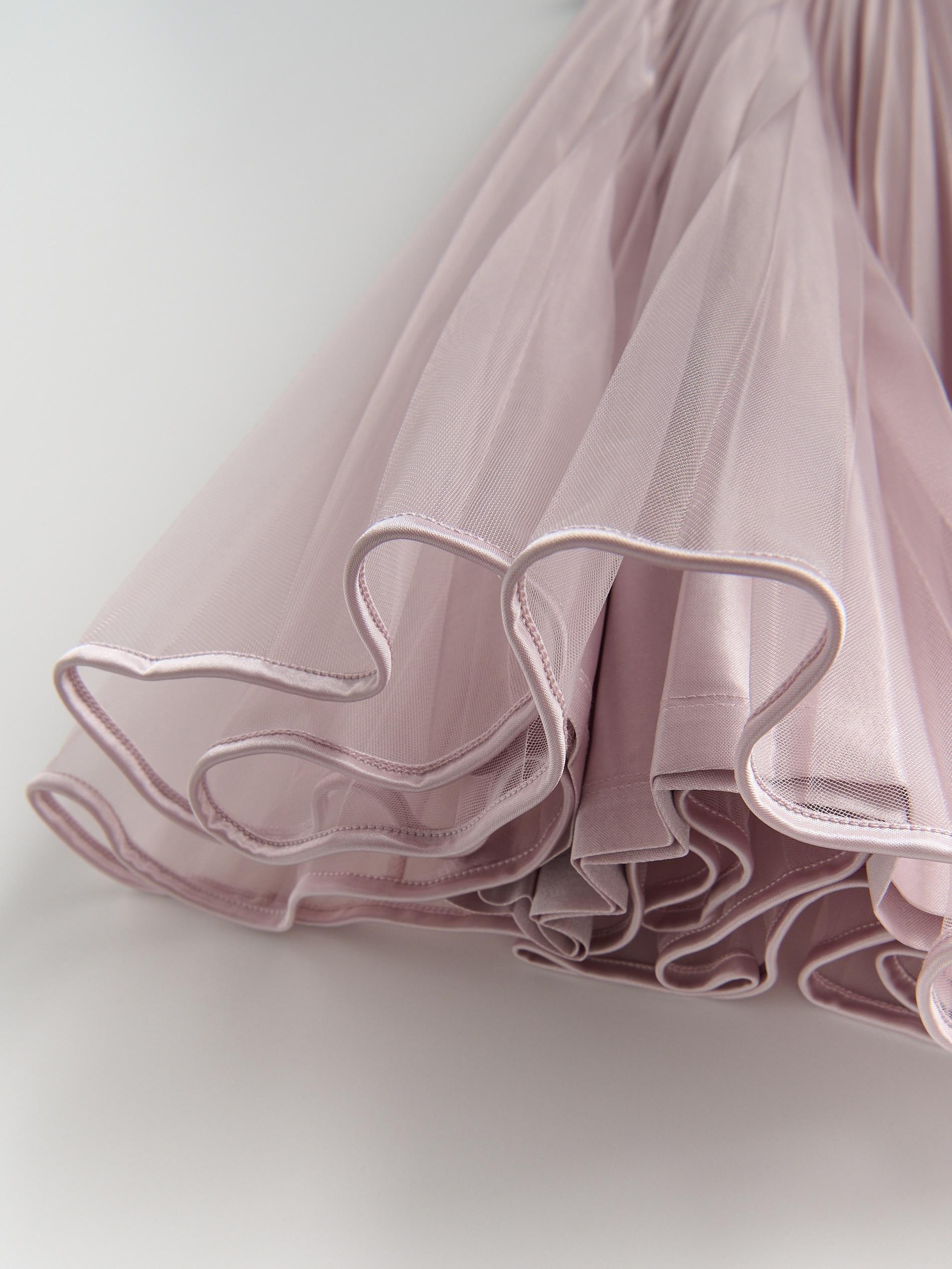 Pink Midi Skirt, Pink, large image number 4