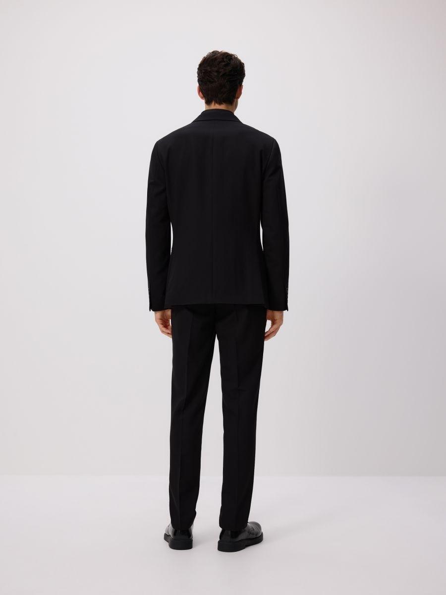 Slim fit blazer, Black, large image number 1