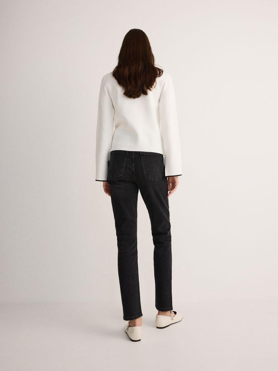 Black Slim Fit Jeans, , large image number 1
