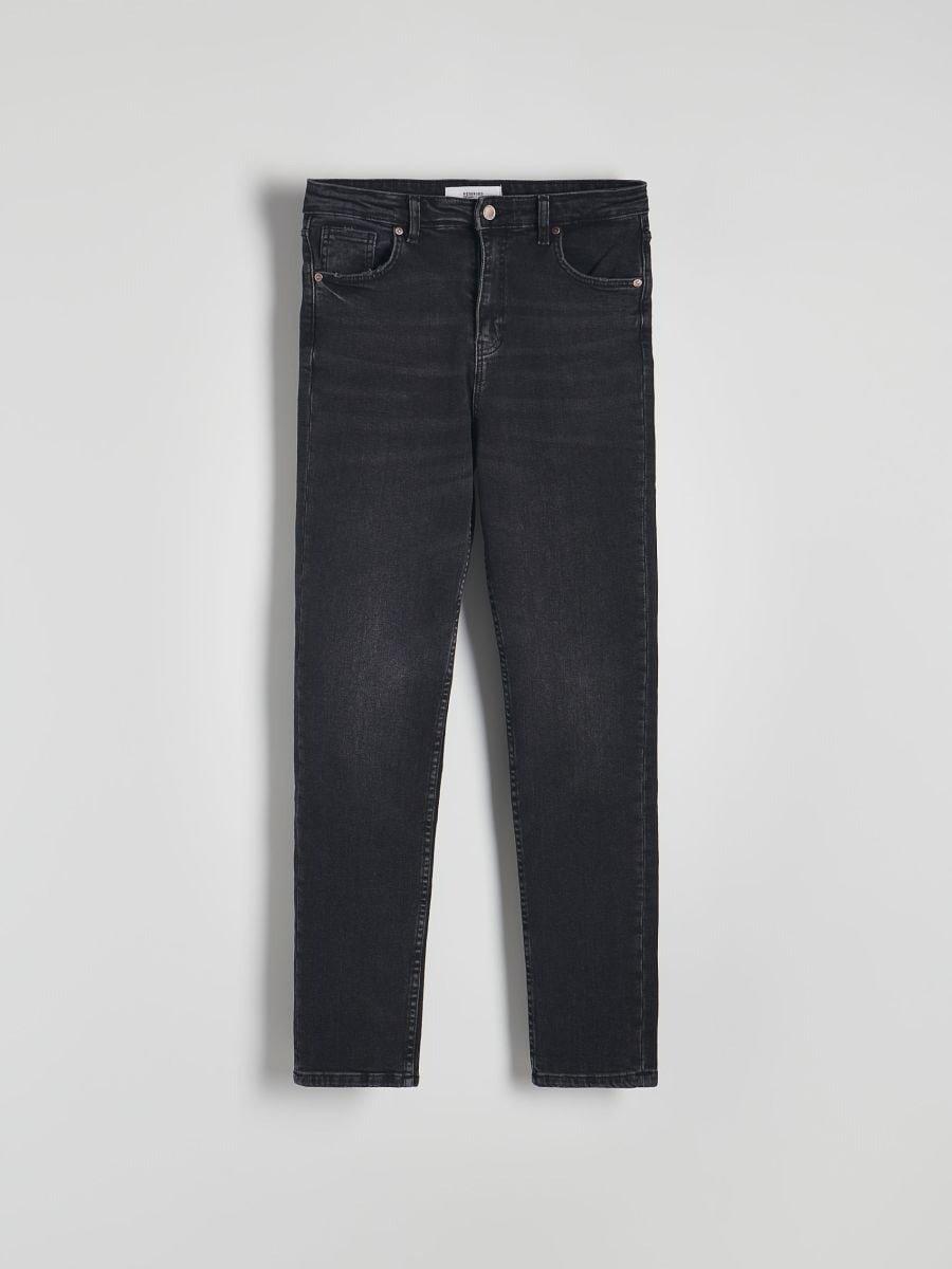 Black Slim Fit Jeans, , large image number 3