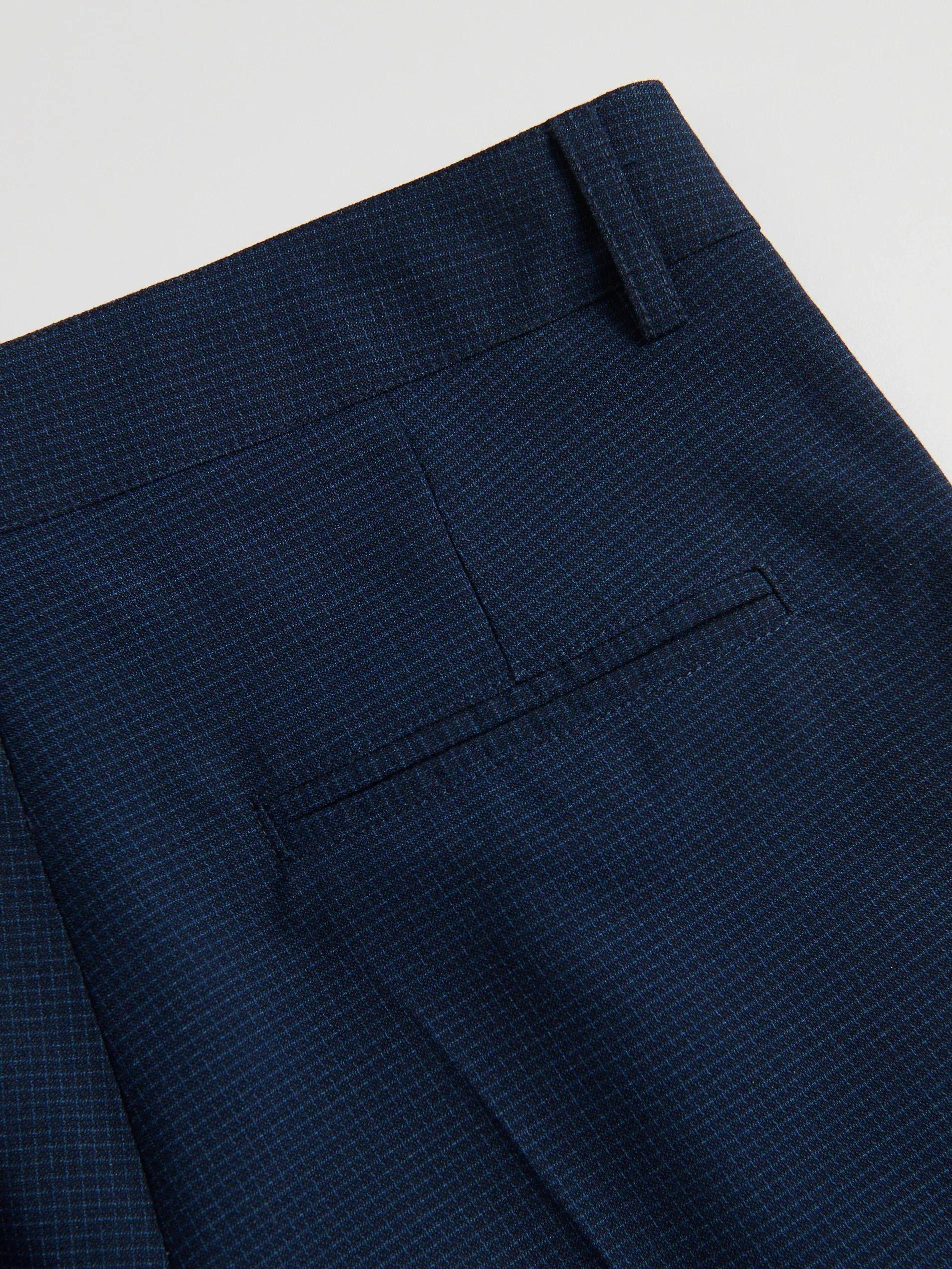 NAVY Viscose rich shorts, Navy, large image number 2