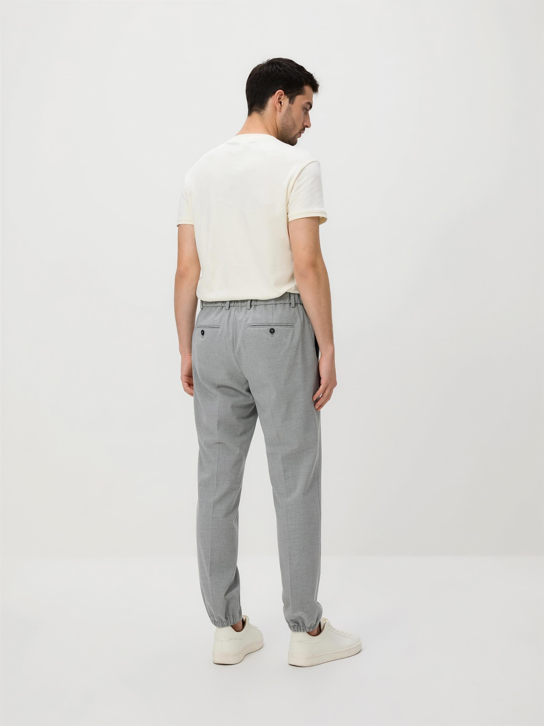 Grey Comfort Trousers, Light grey, medium