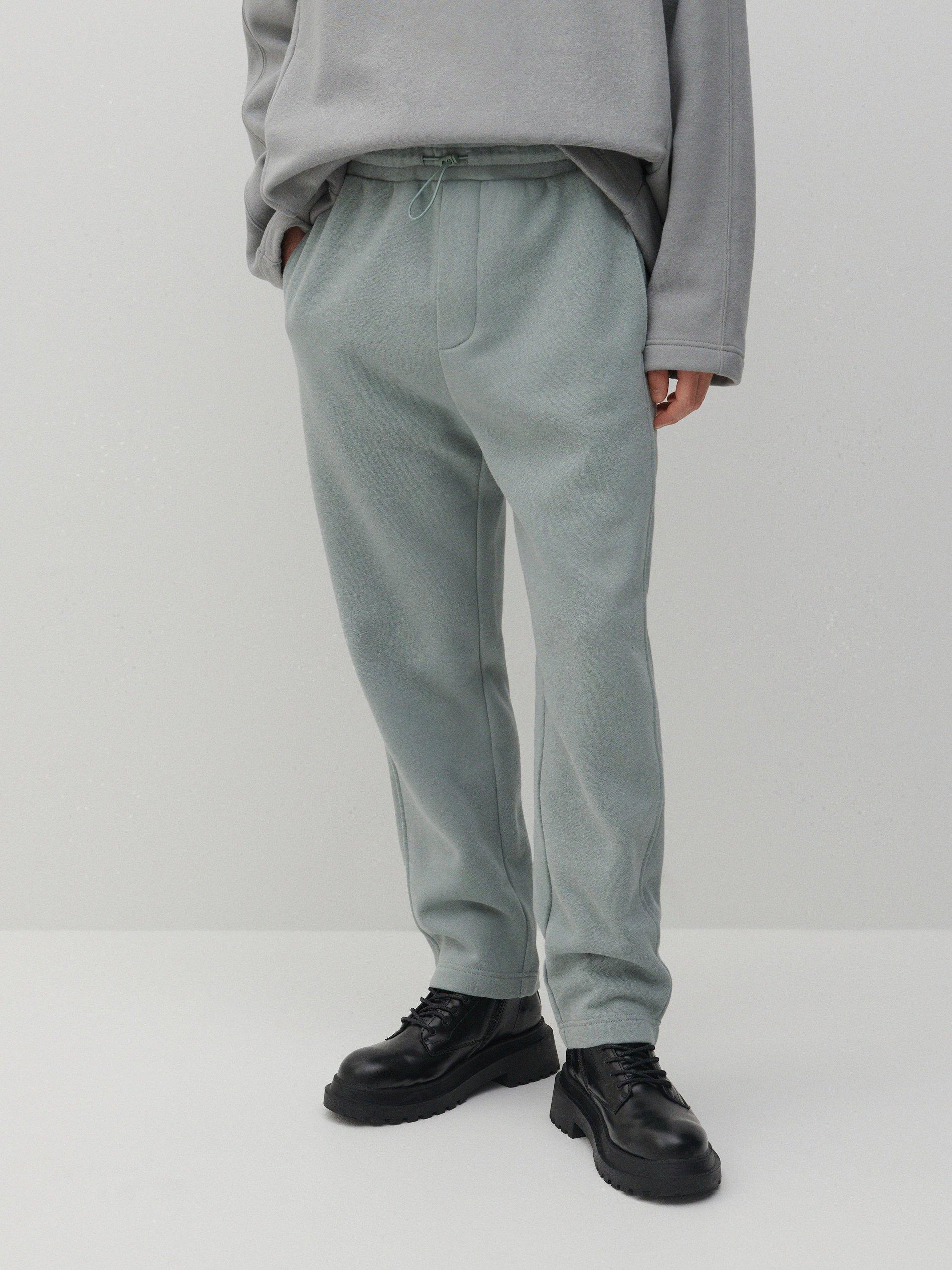 Light Green Sweatpants, Men, , large image number 0