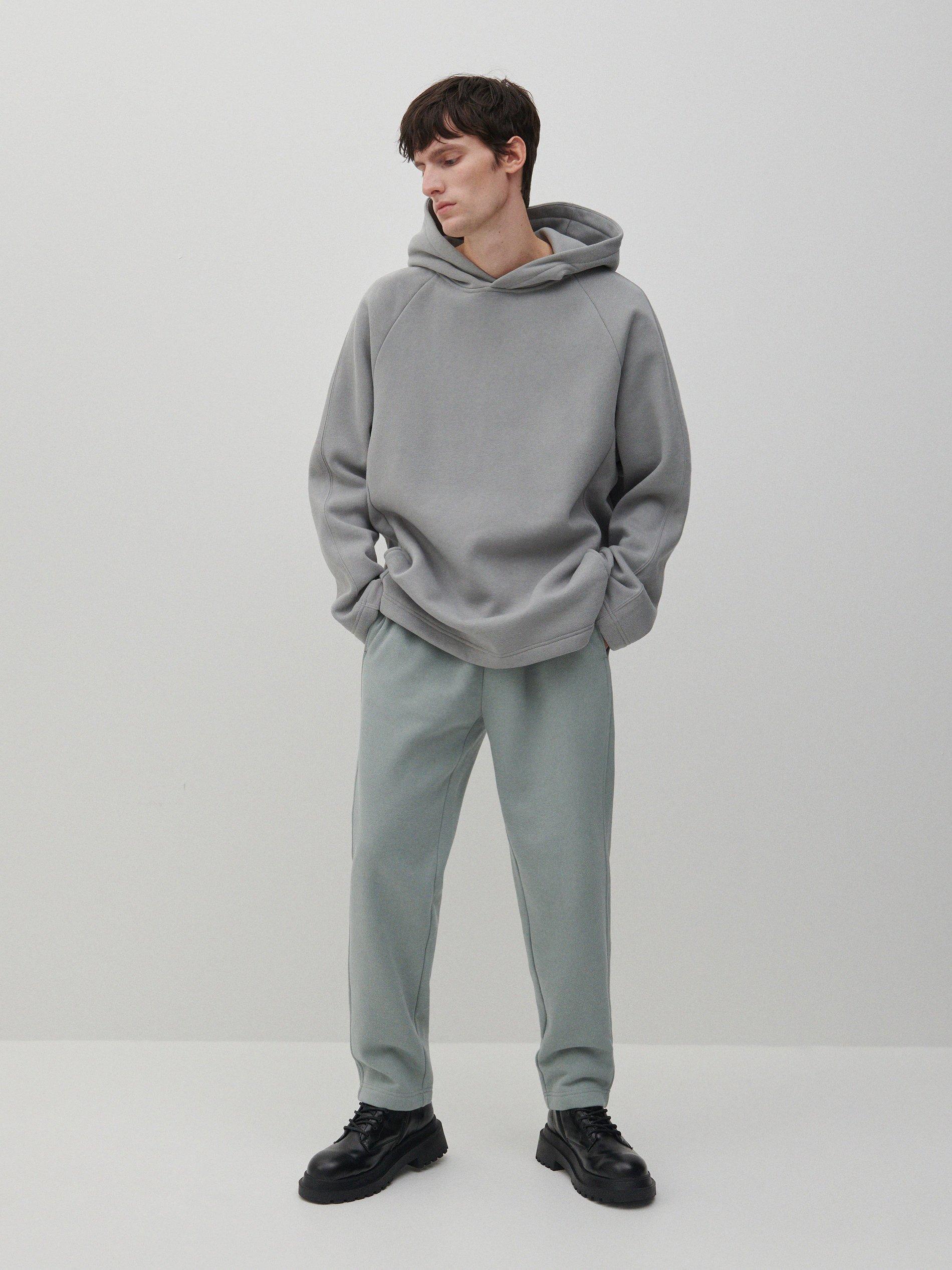 Light Green Sweatpants, Men, , large image number 1