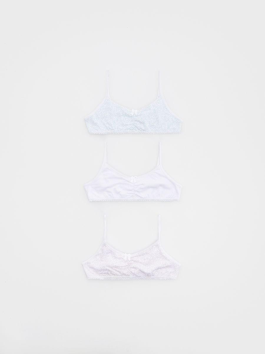 White Top Bra Multi, Kids Girl, , large image number 0