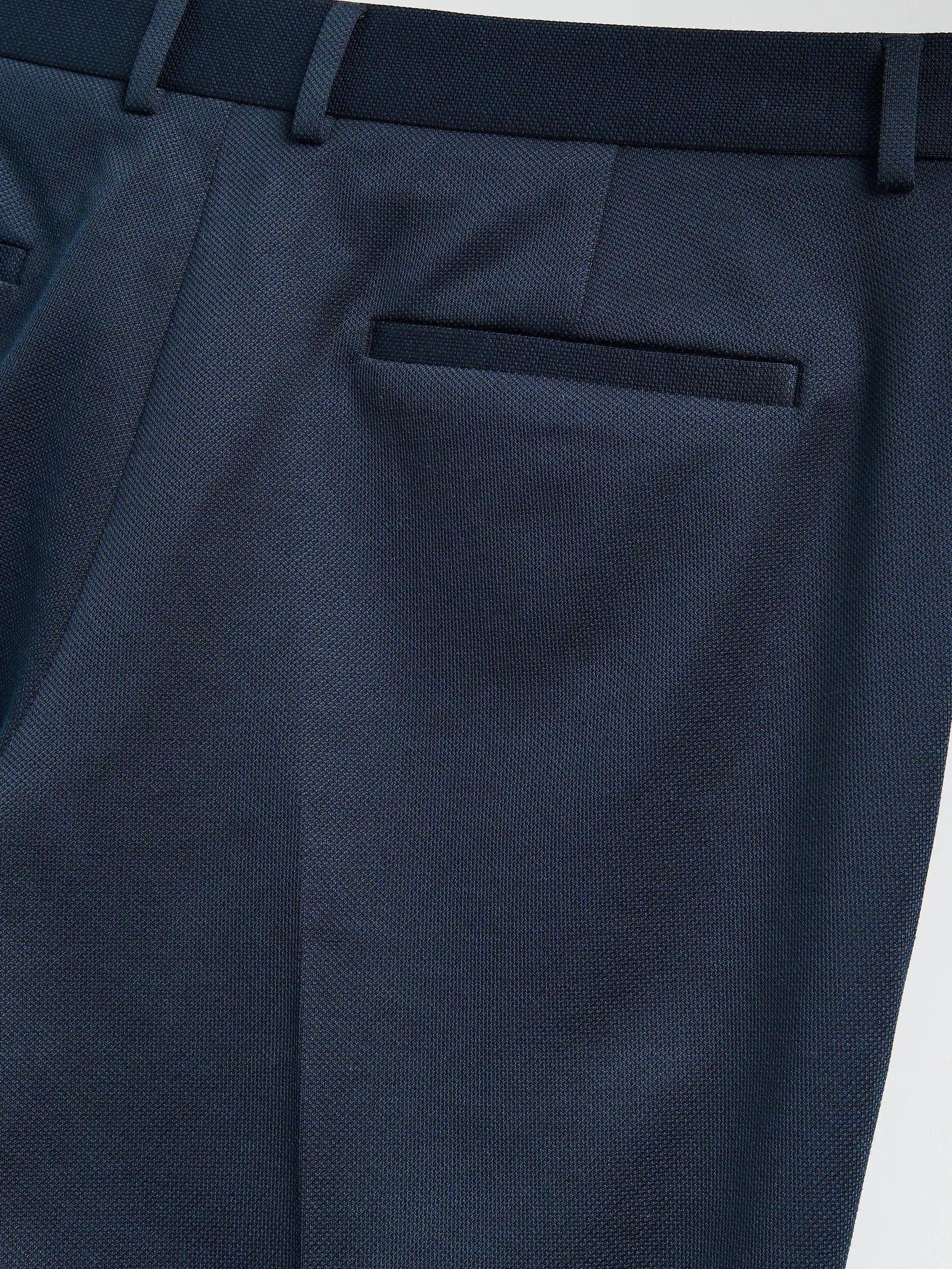 Navy Trousers, Navy, large image number 4
