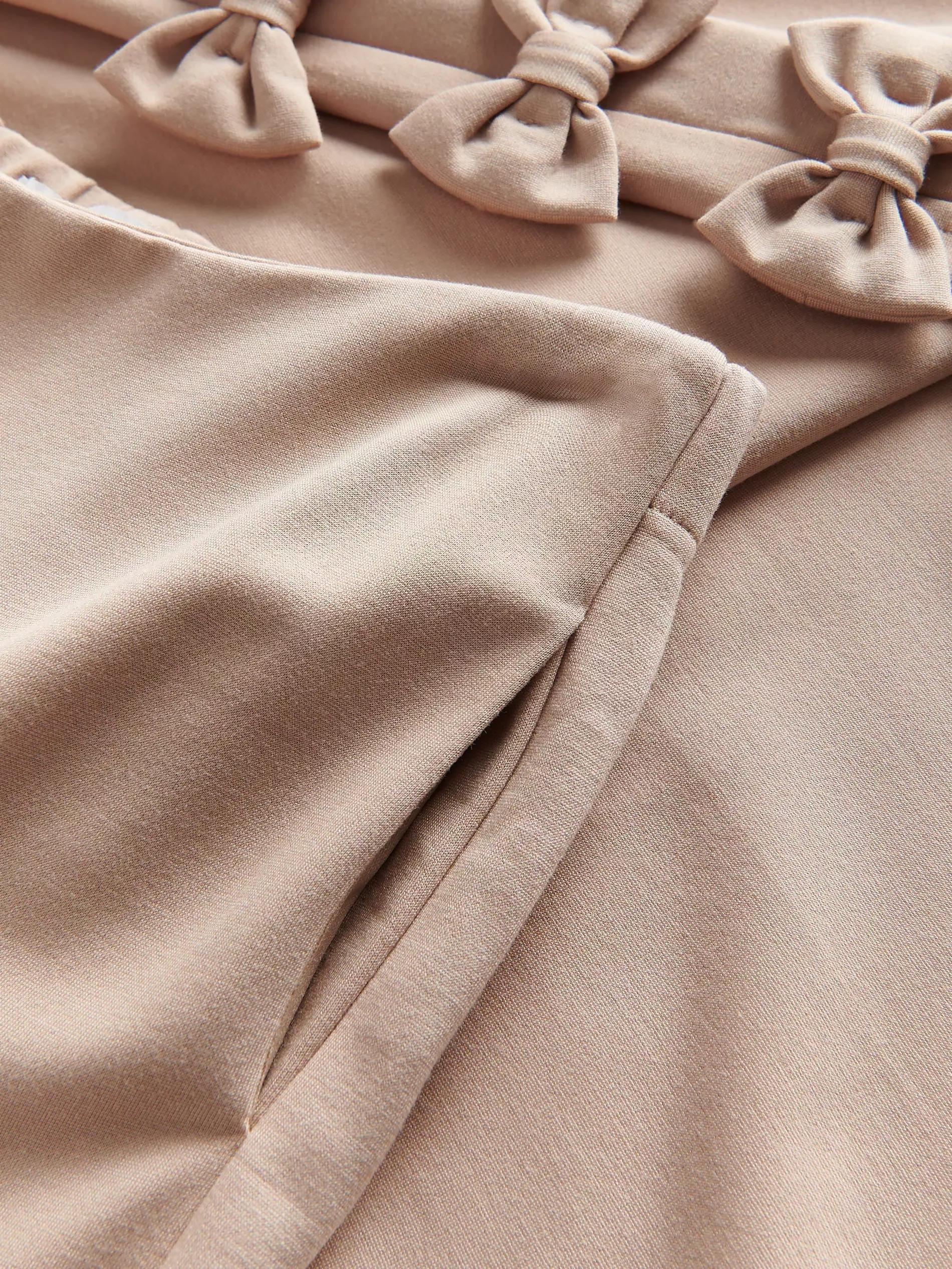 Beige Girls` Trousers, Beige, large image number 4