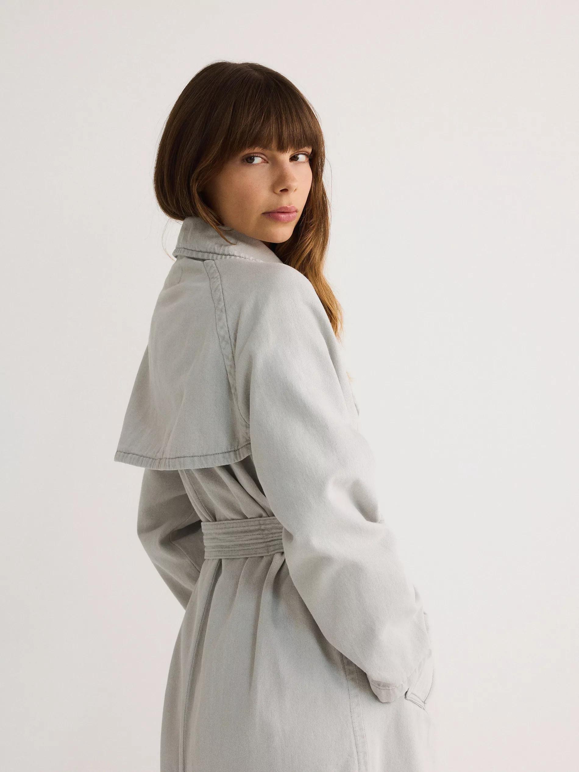 Grey Coat & Belt, , large image number 2