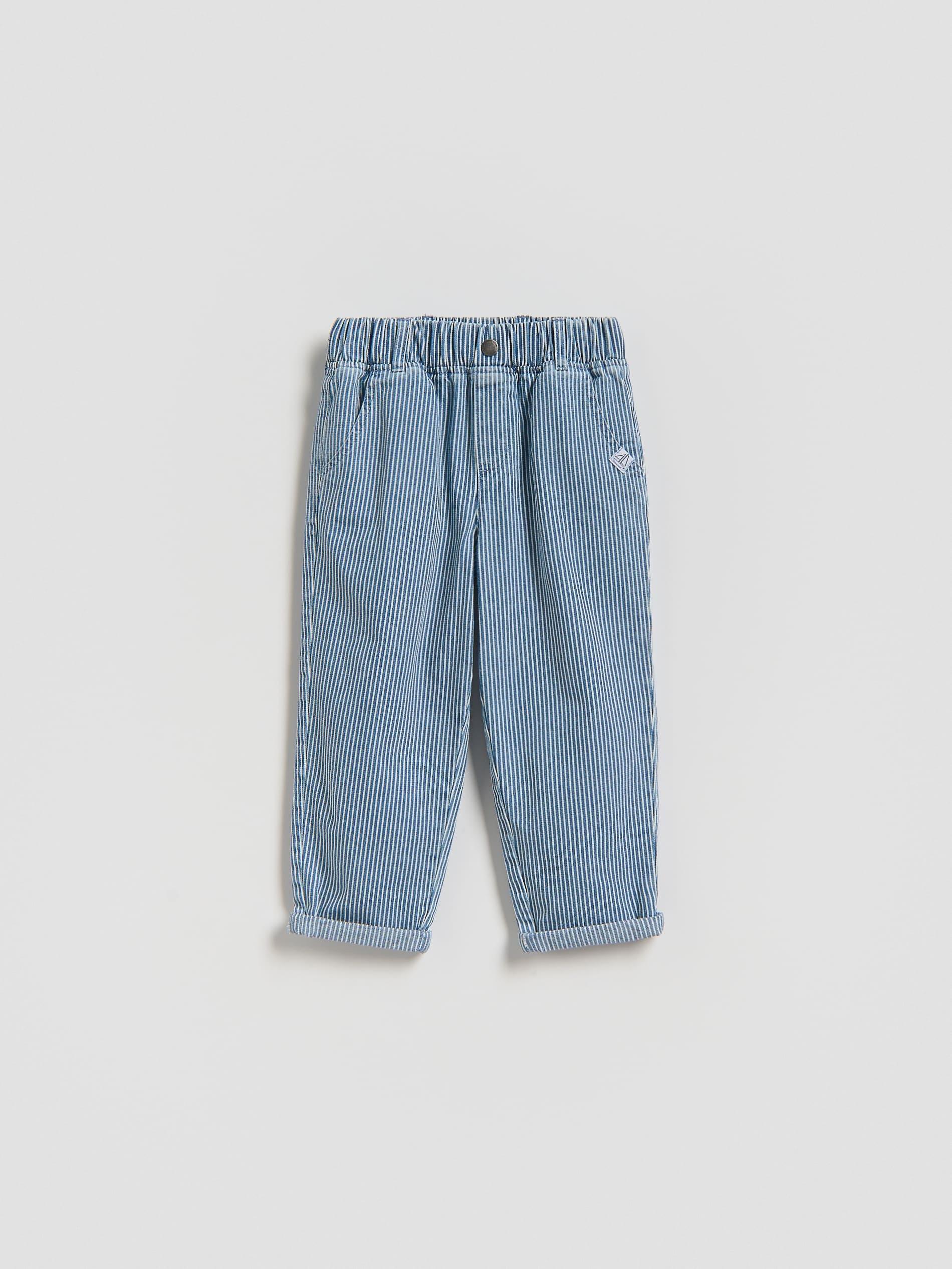 Blue Jeans Striped Jeans, Blue, large image number 0