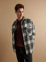 Reserved - Multicolor Checked Shirt Jacket