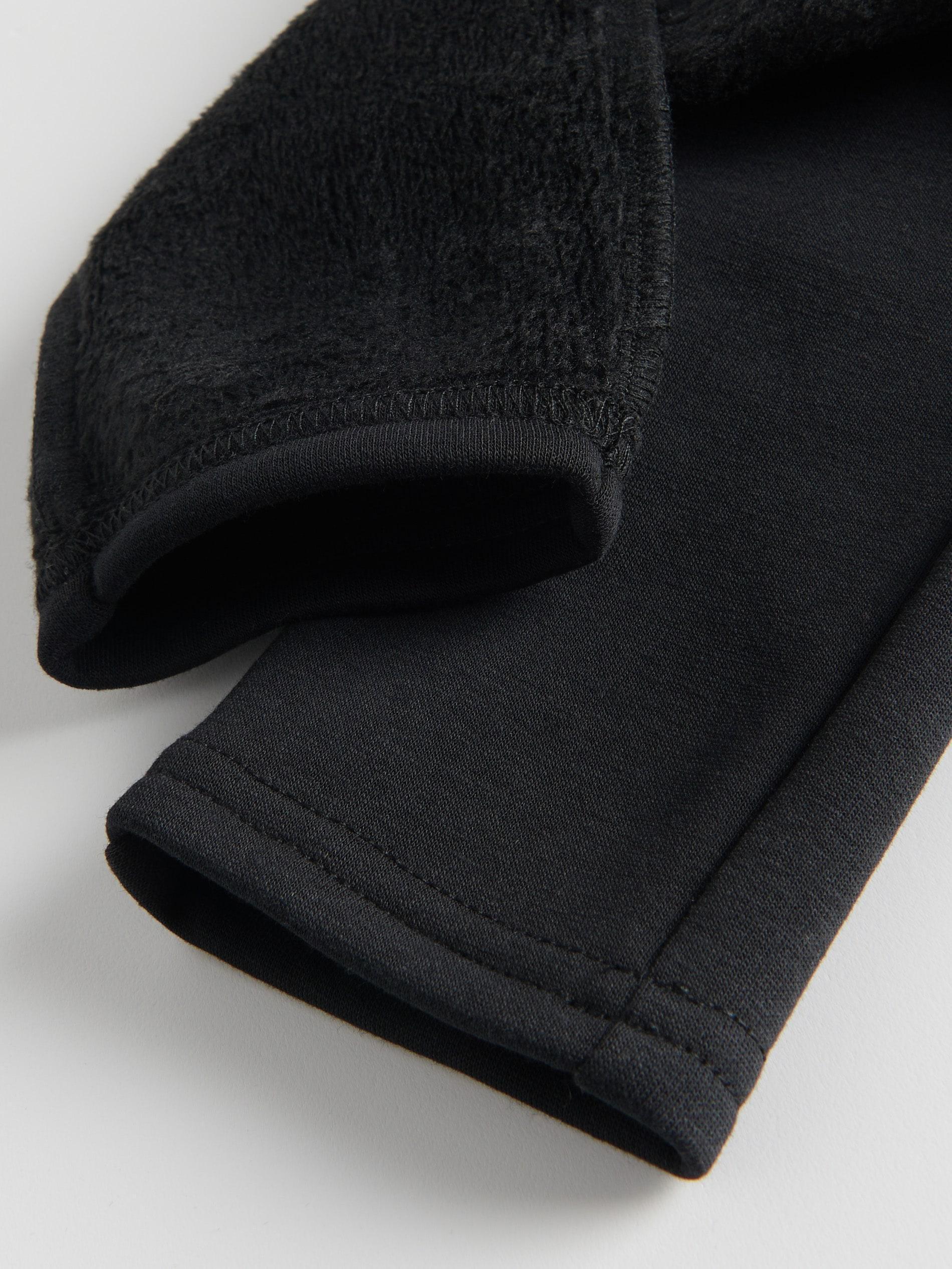 Black Insulated Leggings, , large image number 3