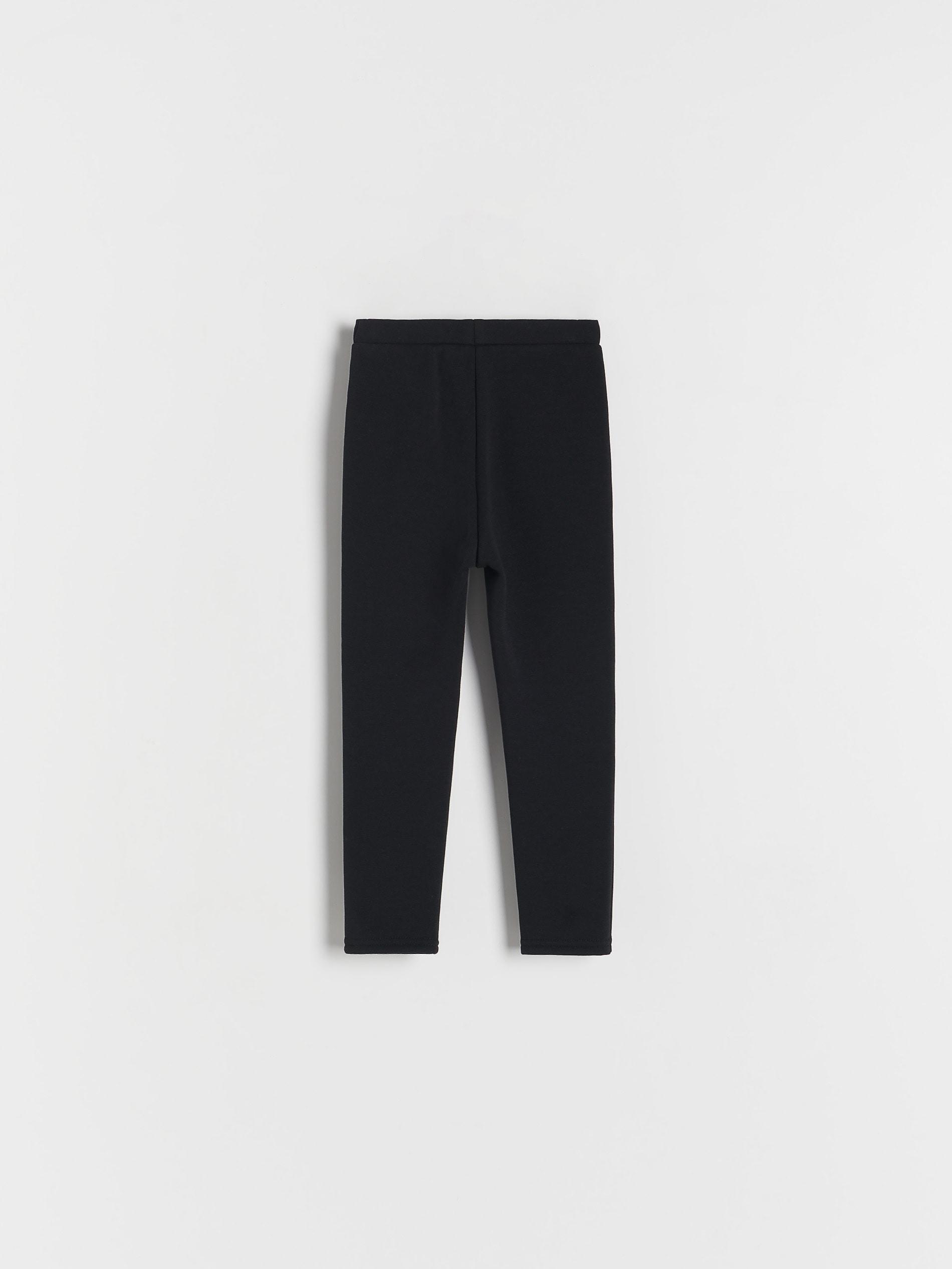 Black Insulated Leggings, , large image number 4