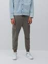 Reserved - Mid Grey Slim Fit Cargo Joggers, Men