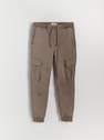 Reserved - Mid Grey Slim Fit Cargo Joggers, Men