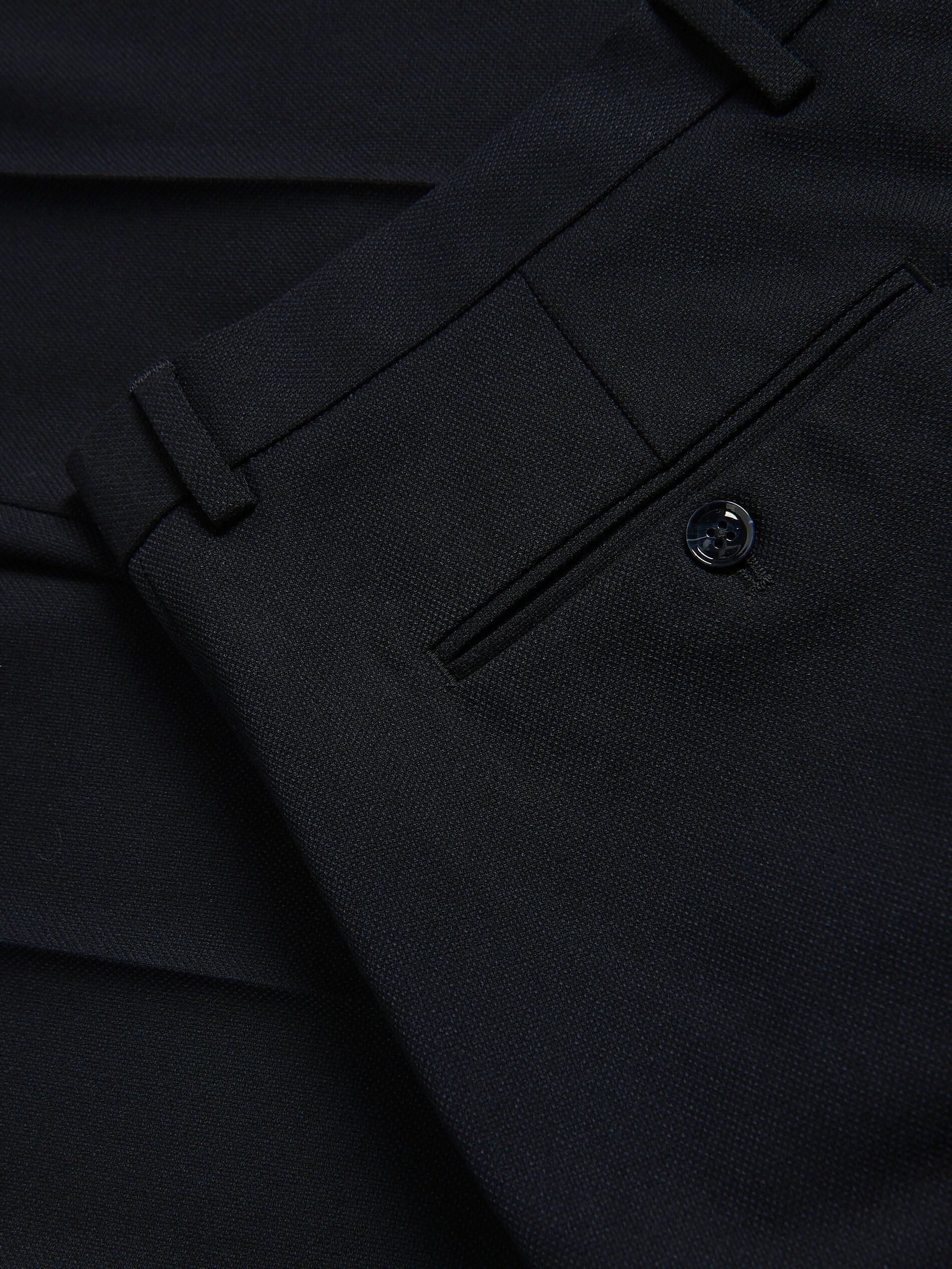 NAVY Suit trousers with viscose blend, Navy, large image number 4