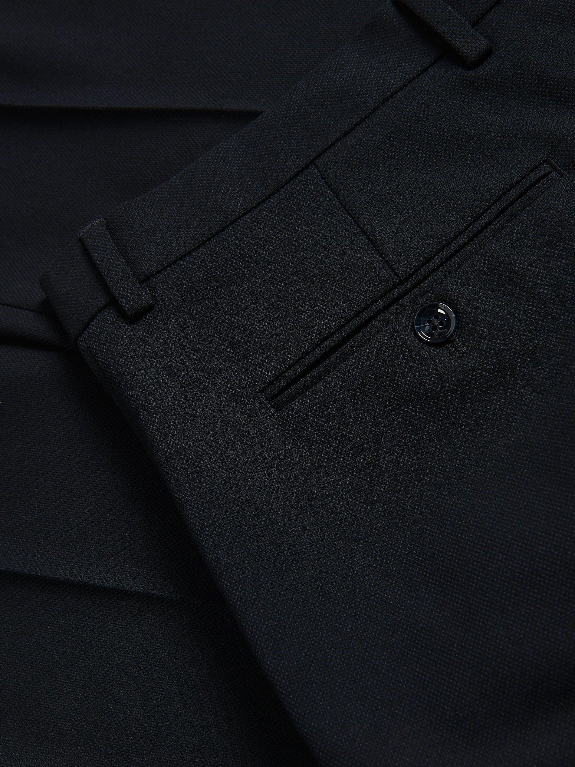 NAVY Suit trousers with viscose blend, Navy, large image number 5