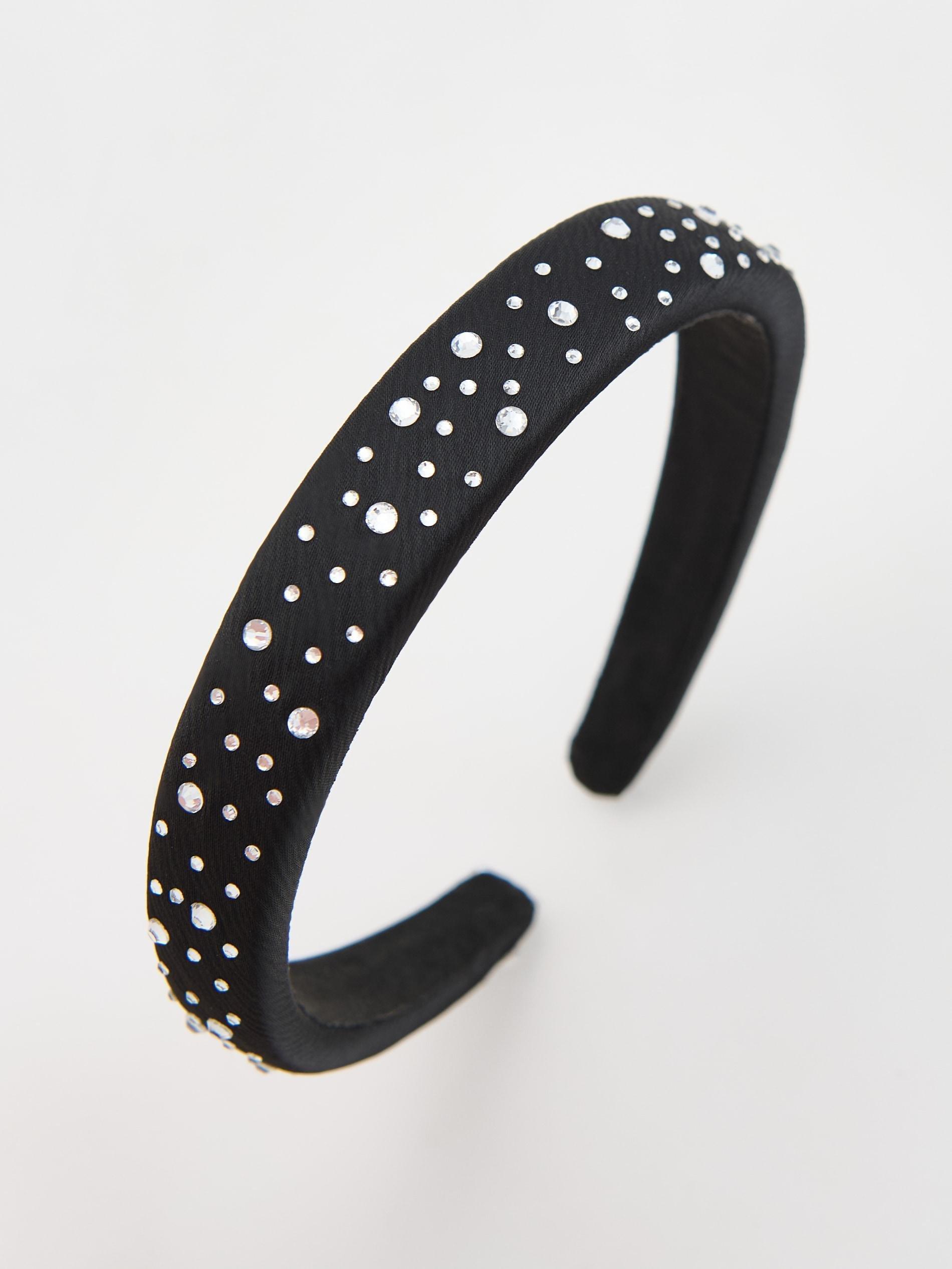 Black Hairband, Kids Girl, Black, large image number 2