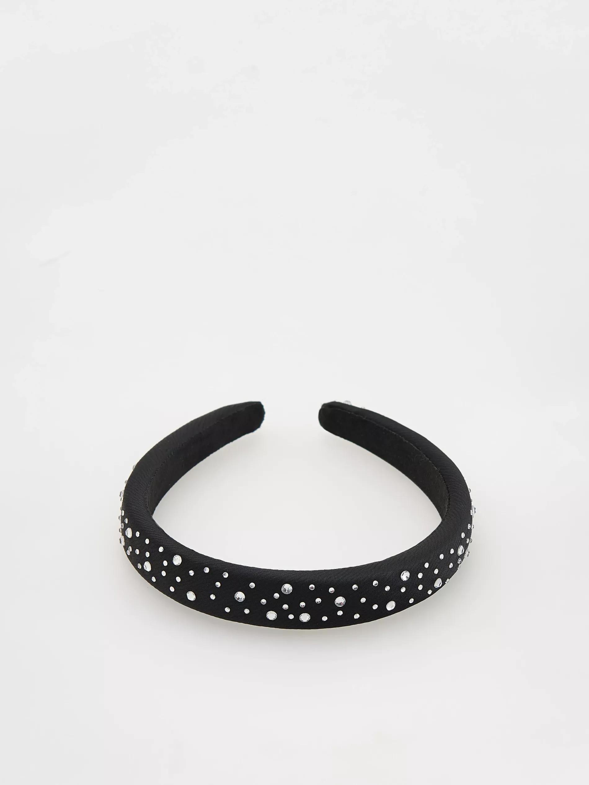 Black Hairband, Kids Girl, Black, large image number 3