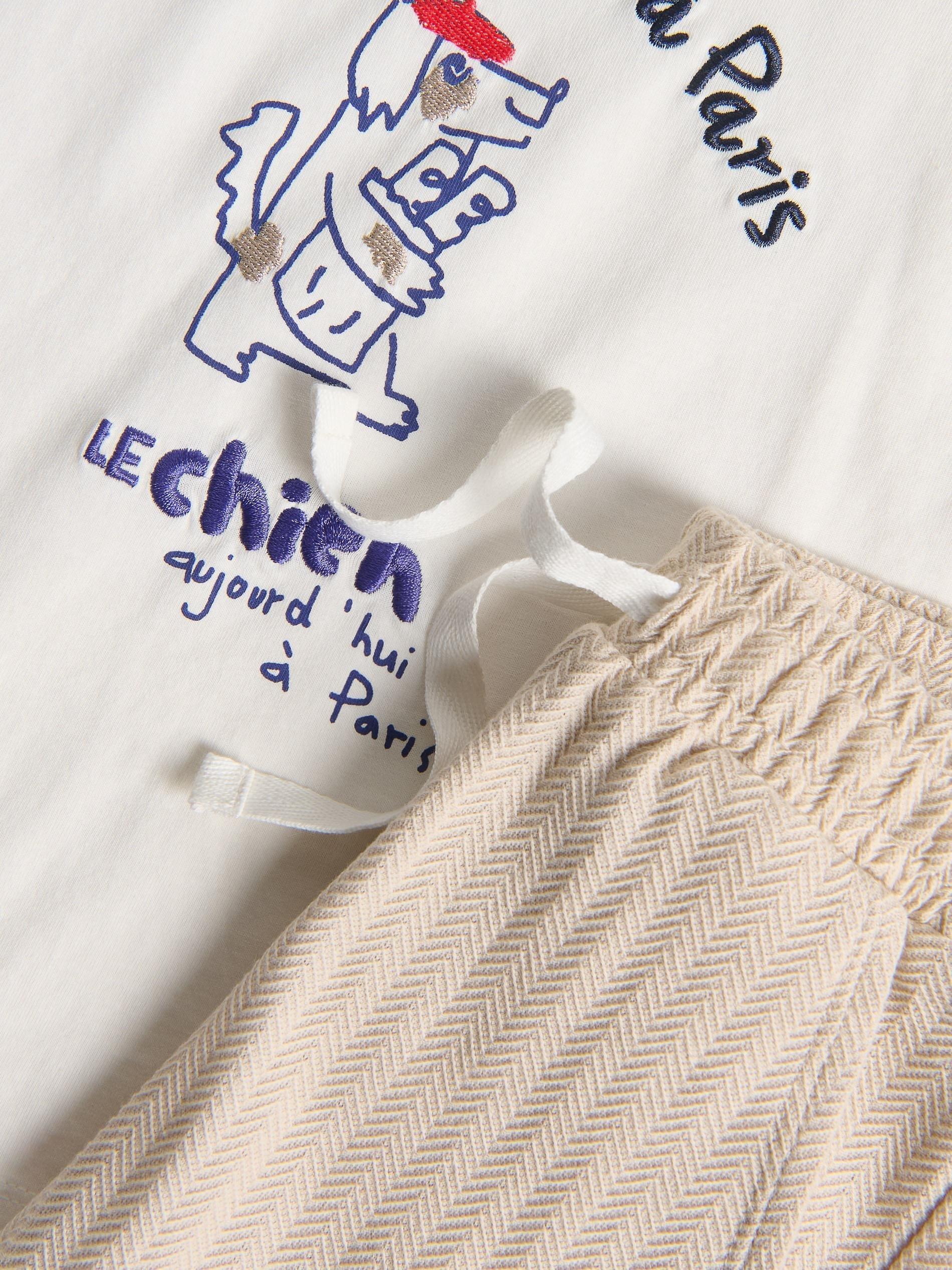 Cream Cotton Rich Set, Ivory, large image number 1