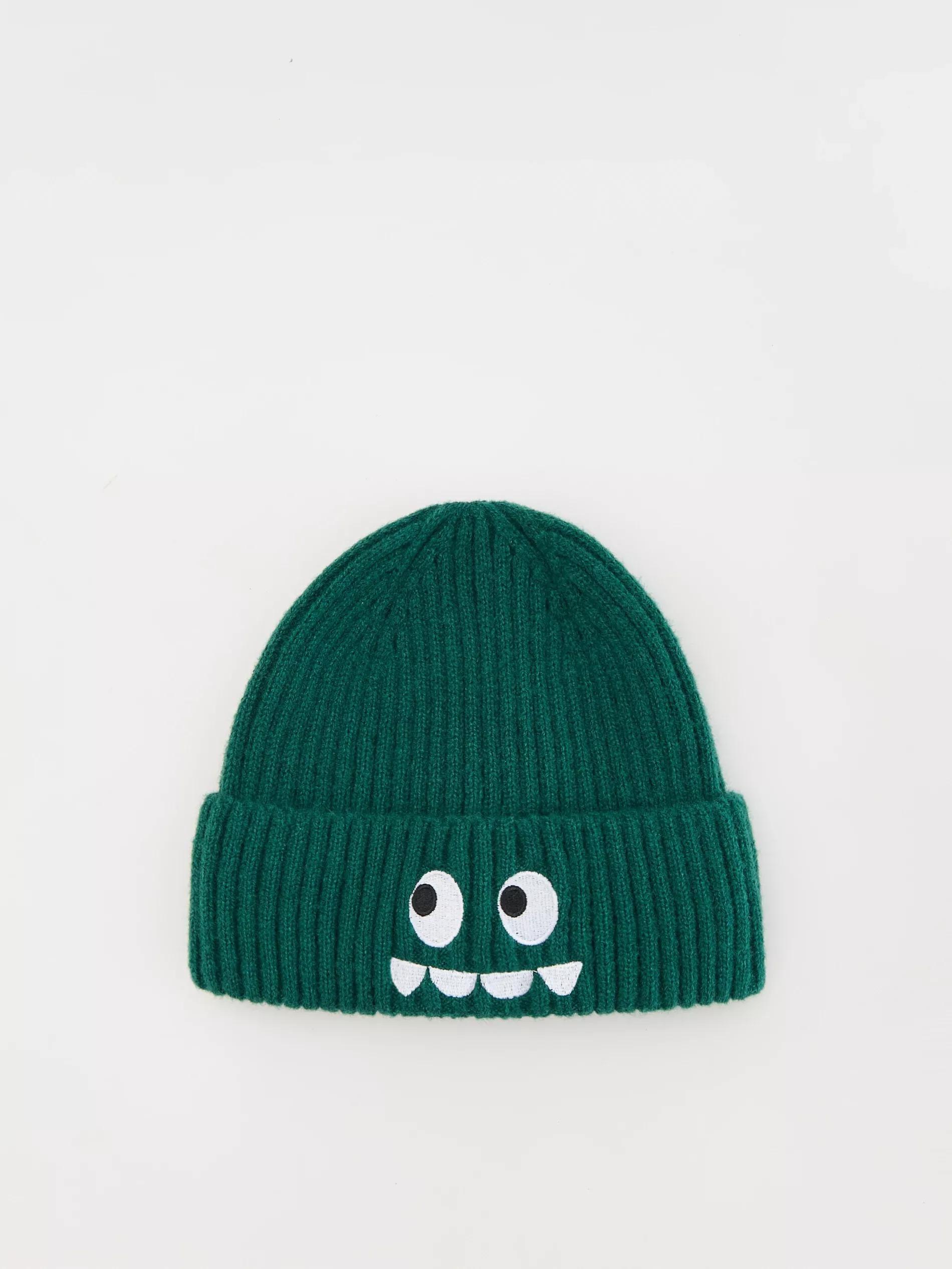 Green Hat With Inscription, , large image number 1
