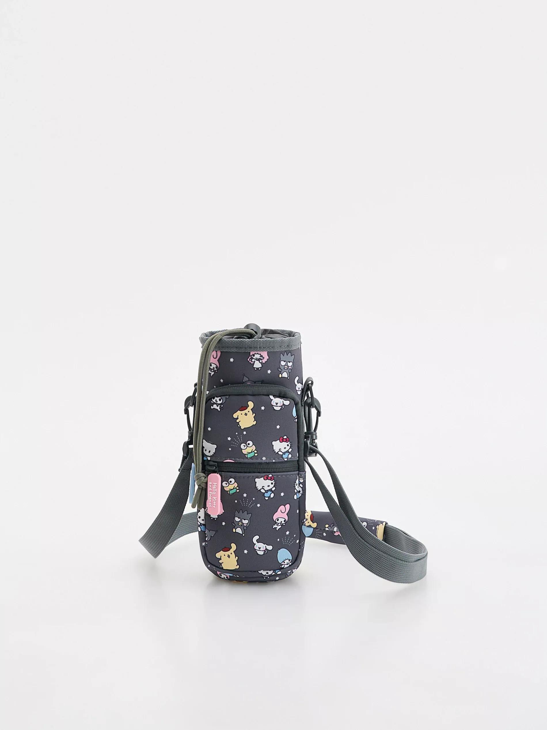Grey Bottle Bag, Grey, large image number 0
