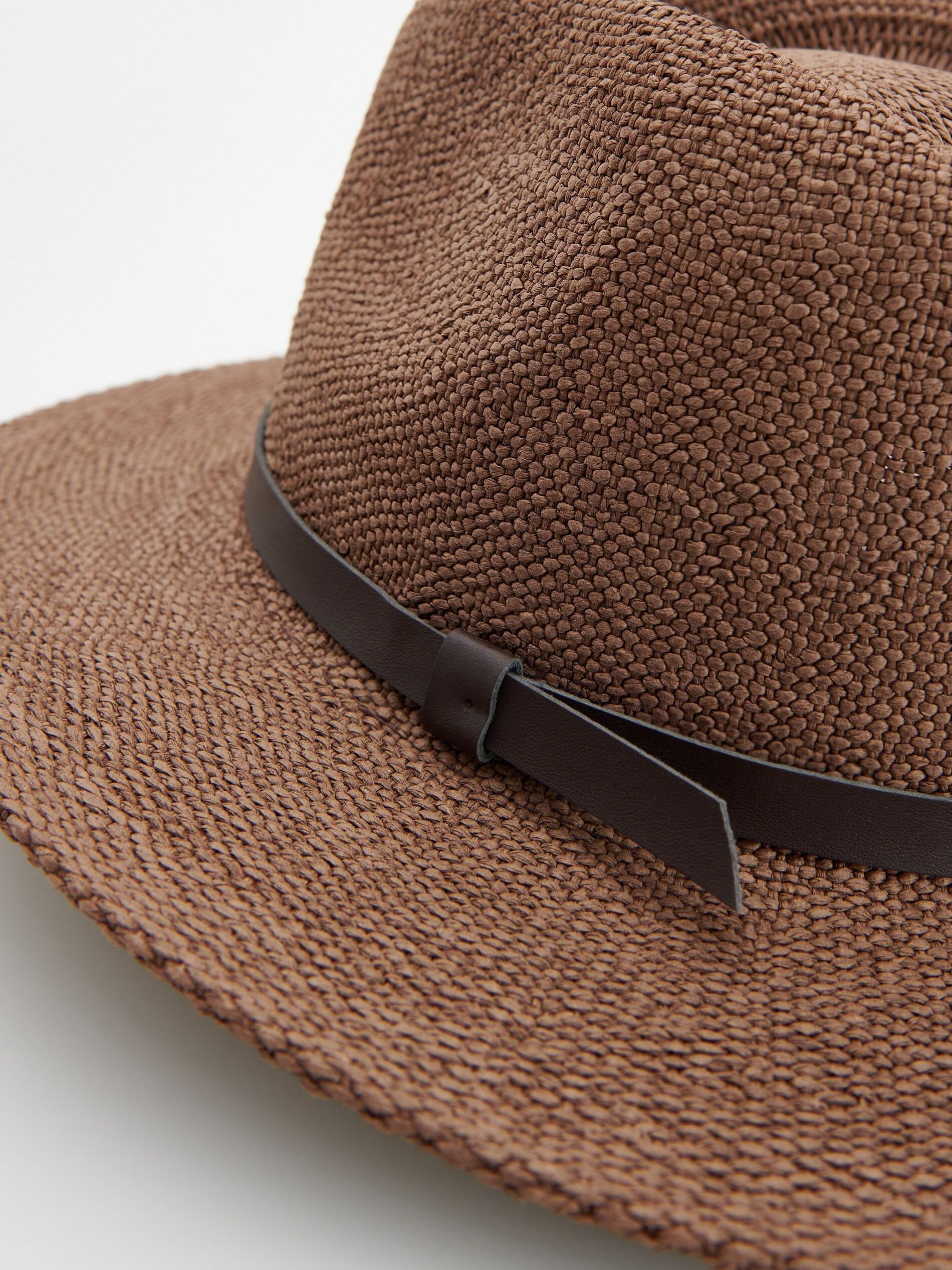 Brown Banded Hat, , large image number 3