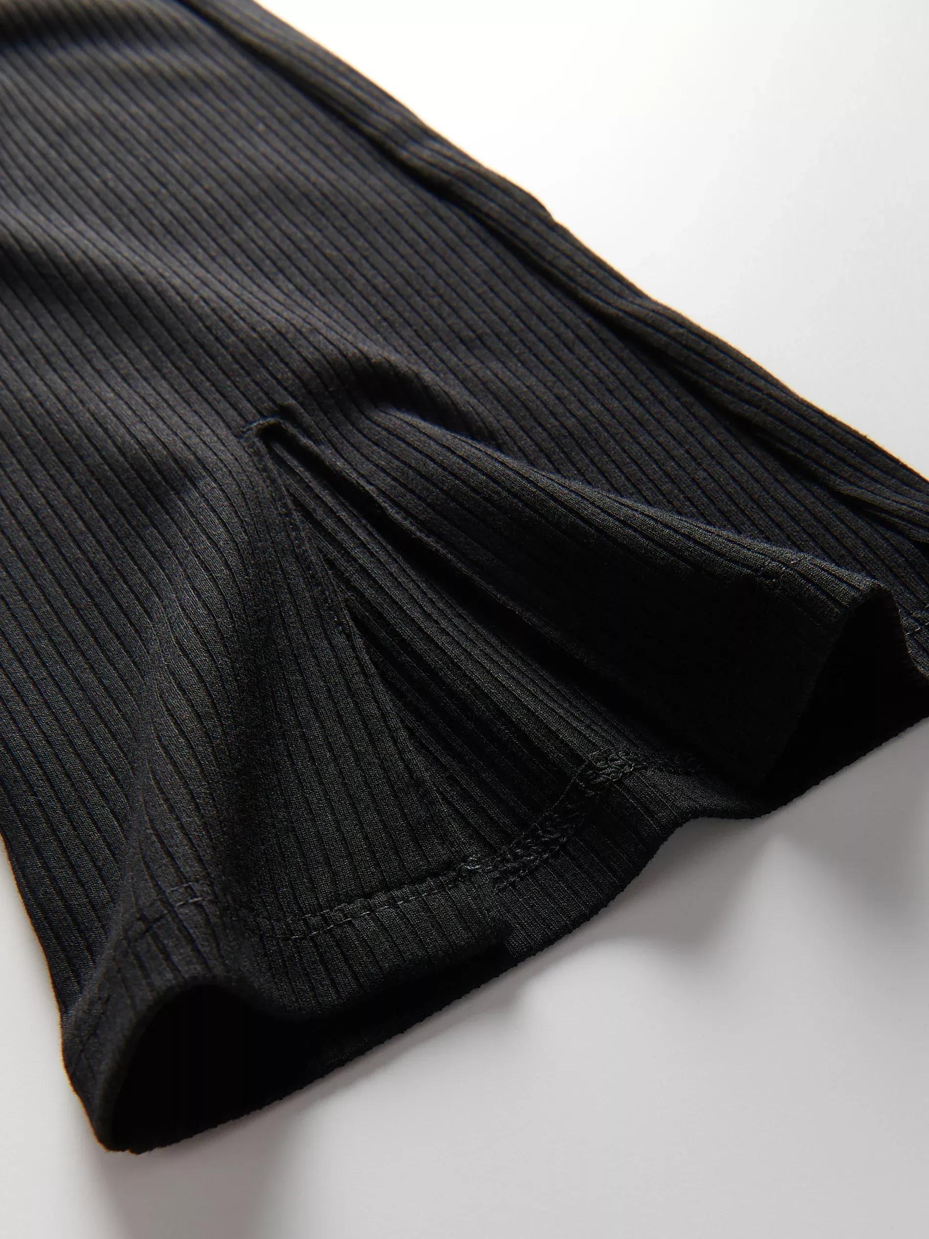 Black Flared Tight, , large image number 1