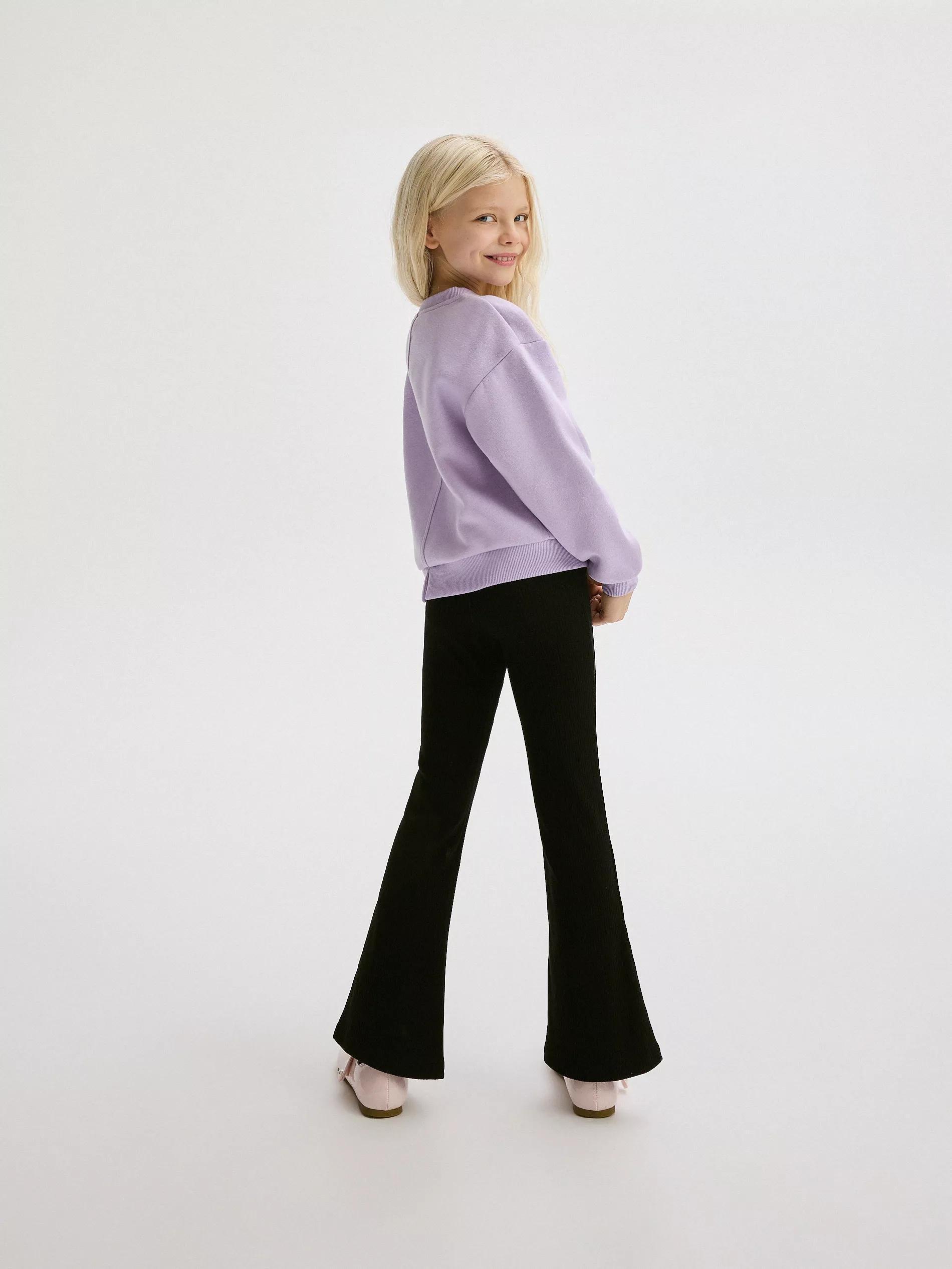Black Flared Tight, , large image number 3