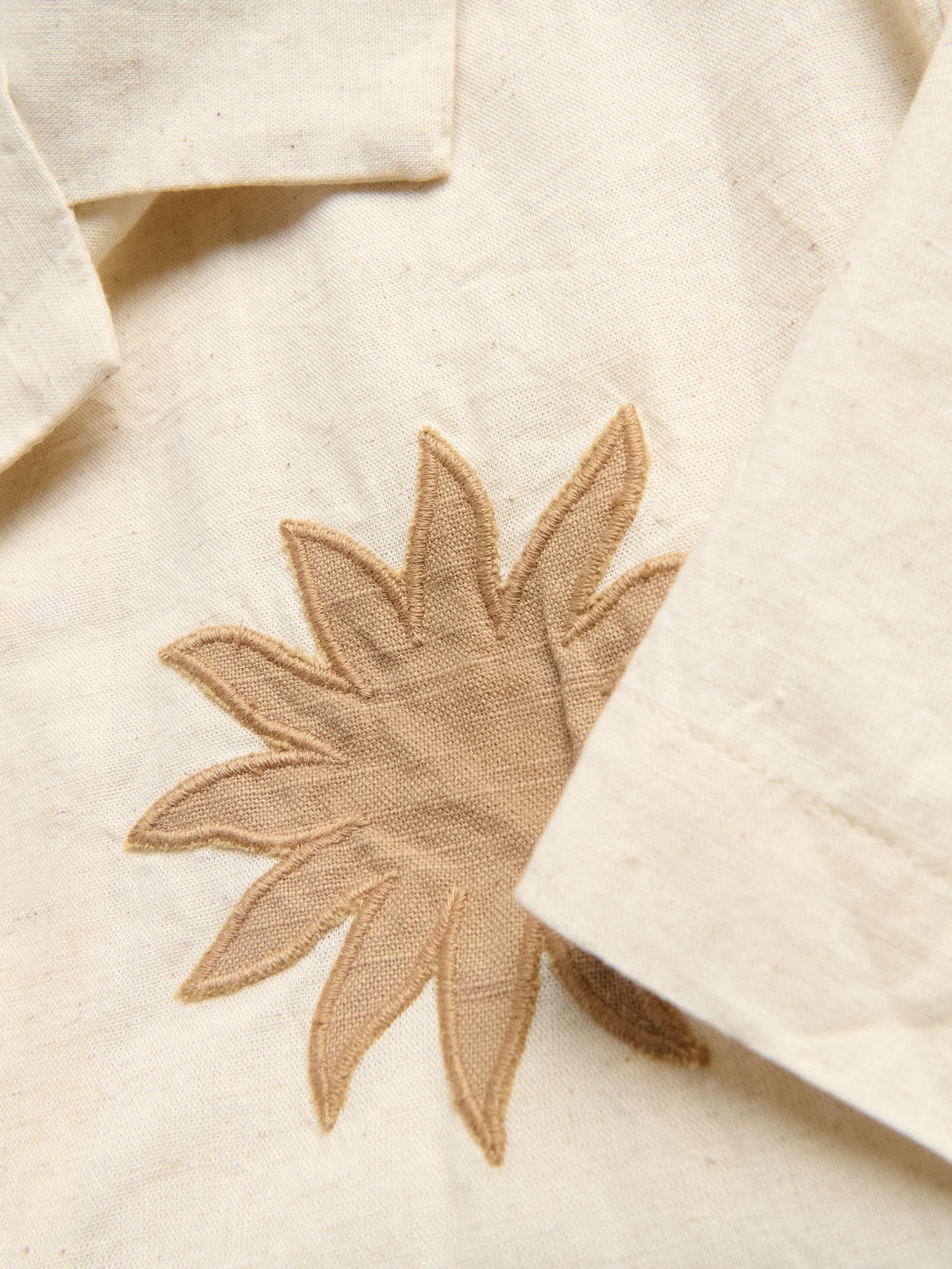 Beige Regular Fit Linen Blend Shirt, Beige, large image number 6