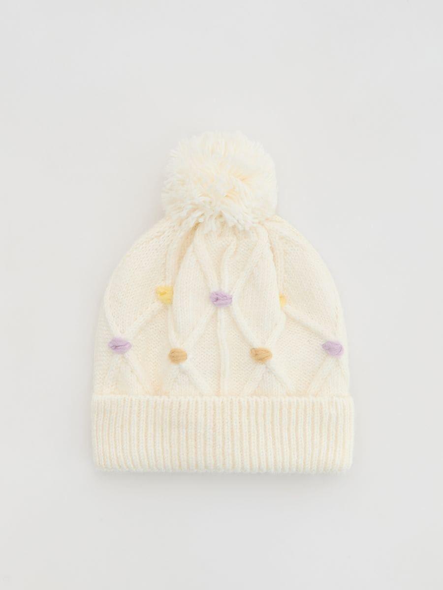Cream Cap, Kids Unisex, Ivory, medium