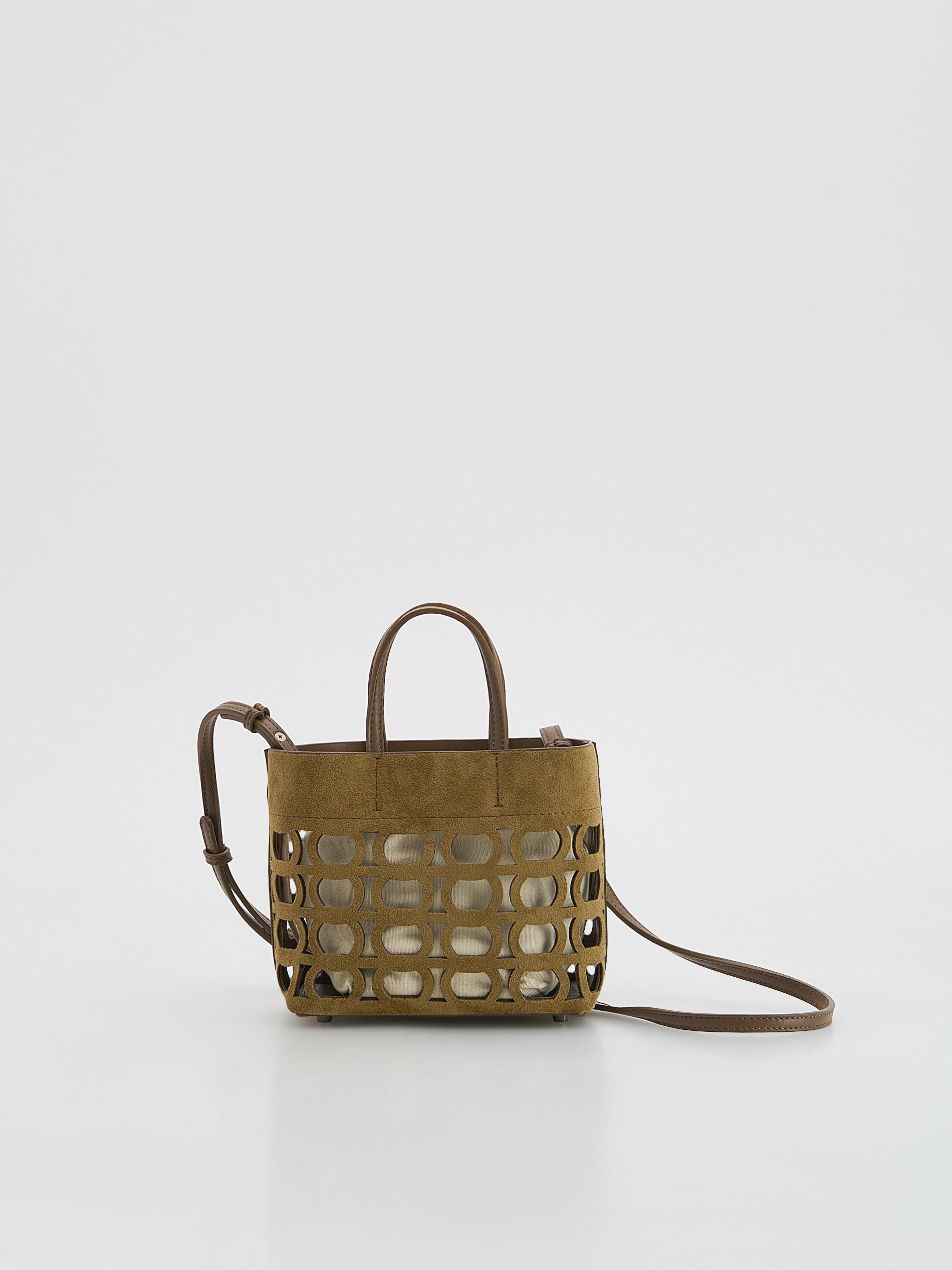 Brown Shoulder Bag, Brown, large image number 1
