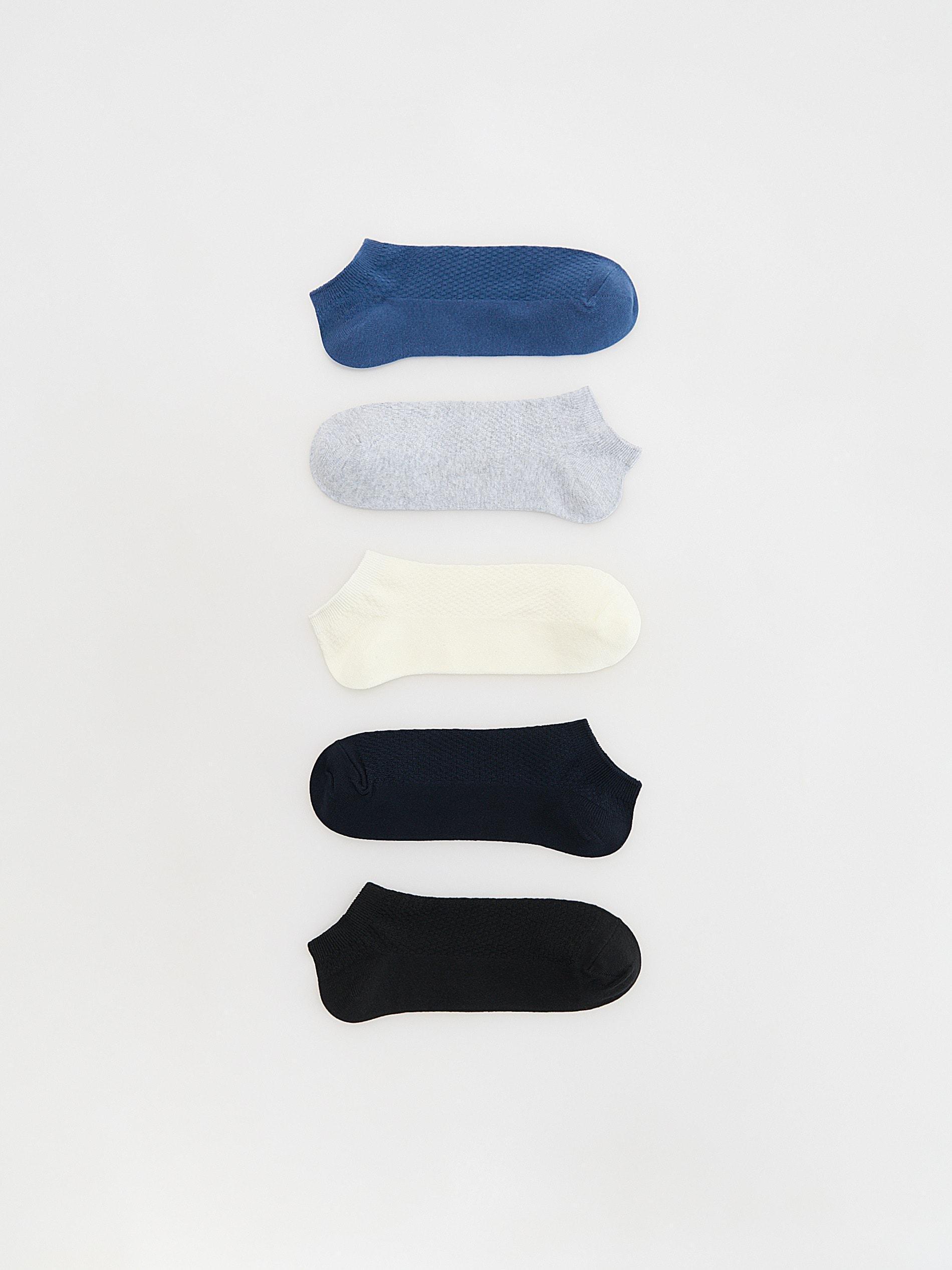Blue Socks, 5-Pack, , large image number 0