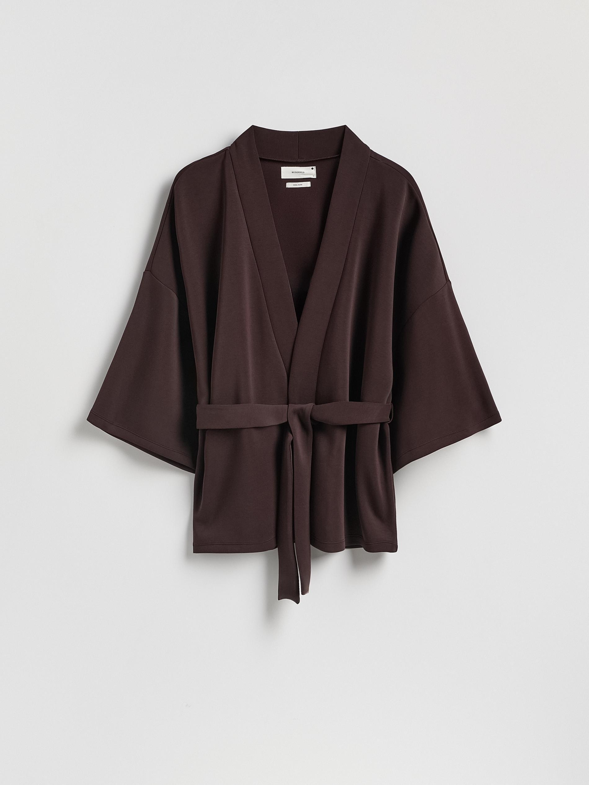 Beige Slim Fit Blazer, Brown, large image number 5