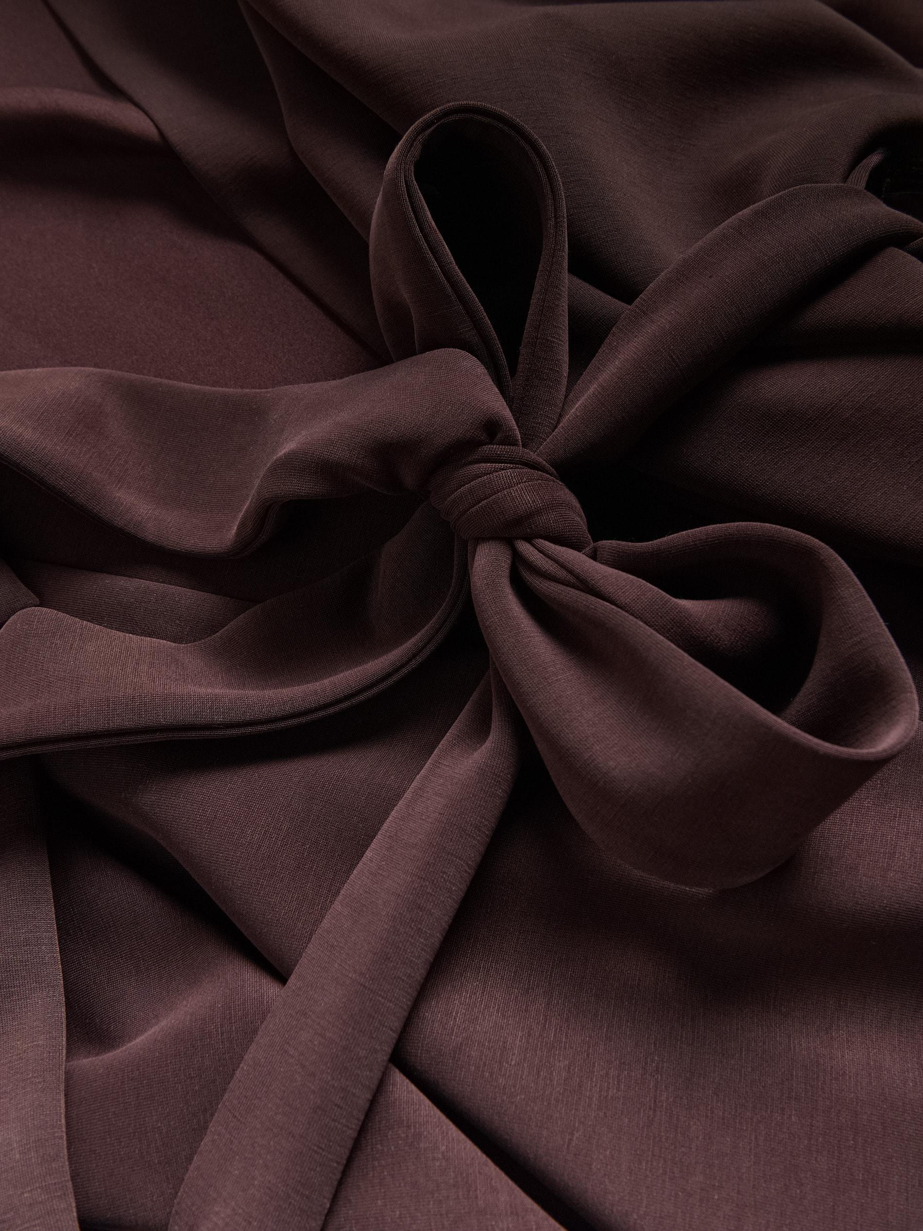 سويت شيرت كيمونو مع مودال بني, Brown, large image number 6