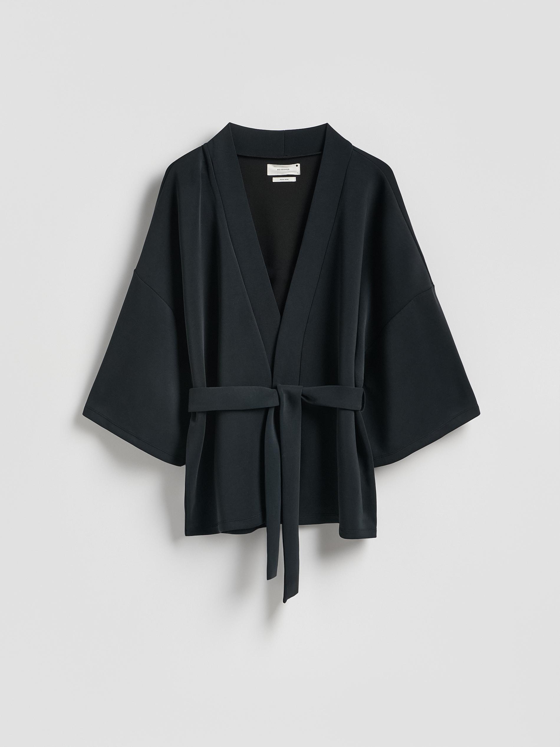 Black Bomber Jacket, Black, large image number 4