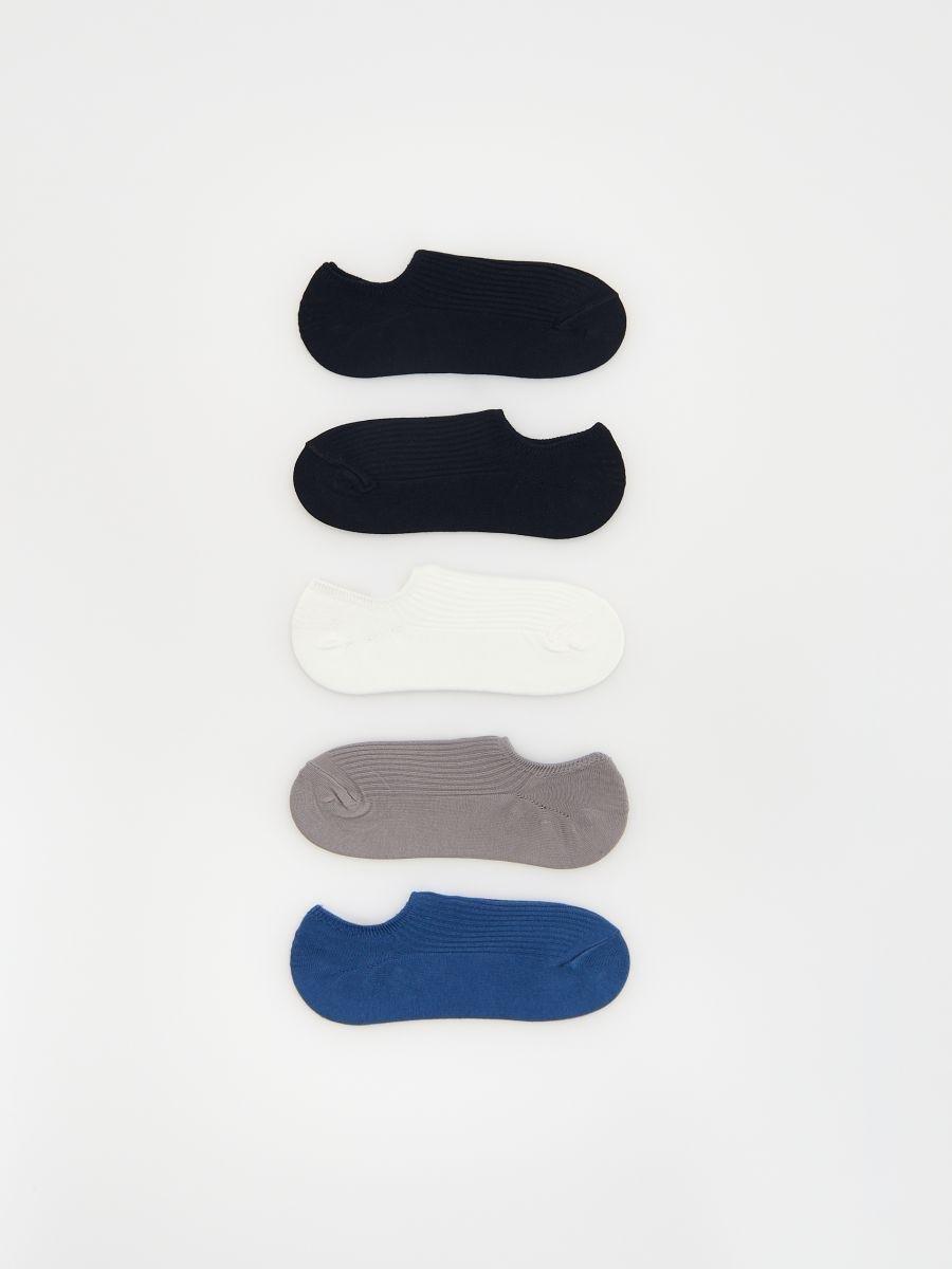 Blue Socks, 5-Pack, , medium