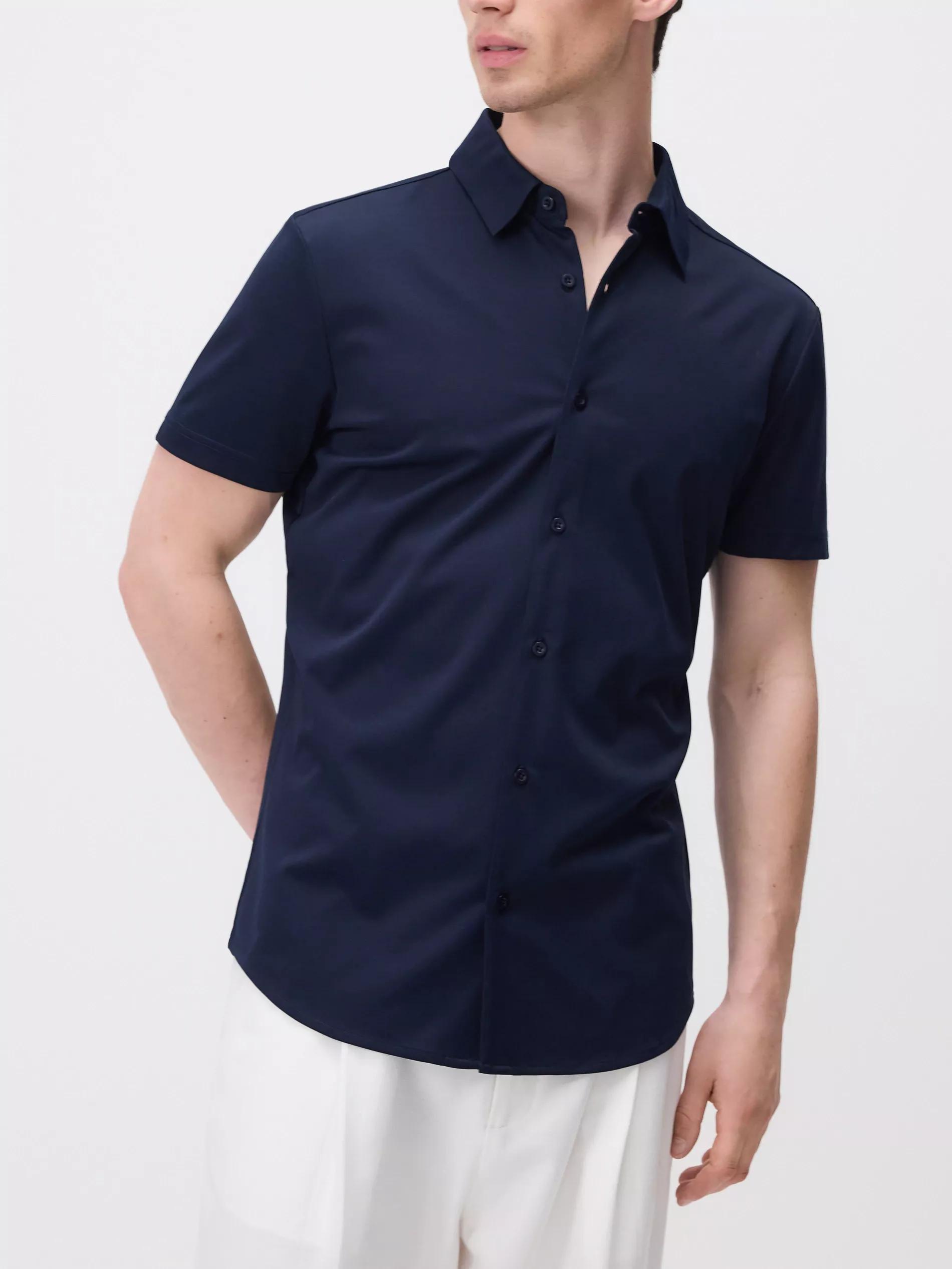 Navy Shirt, Navy, large image number 2
