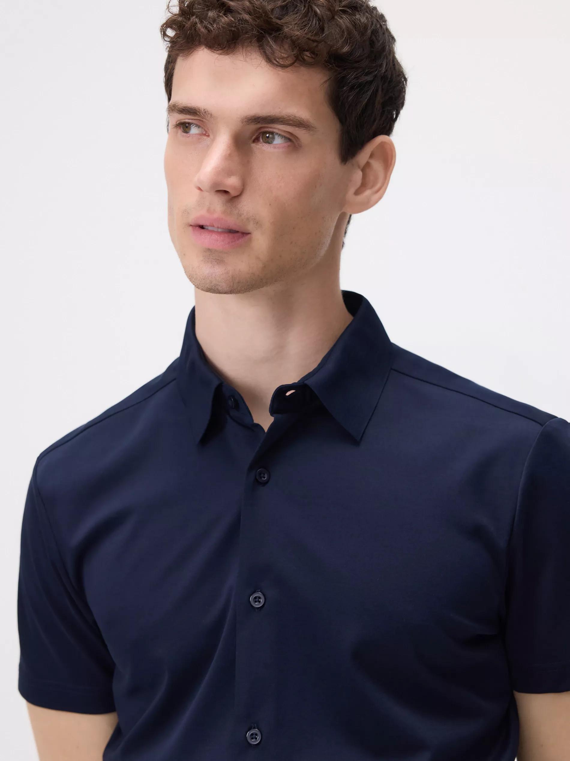 Navy Shirt, Navy, large image number 3