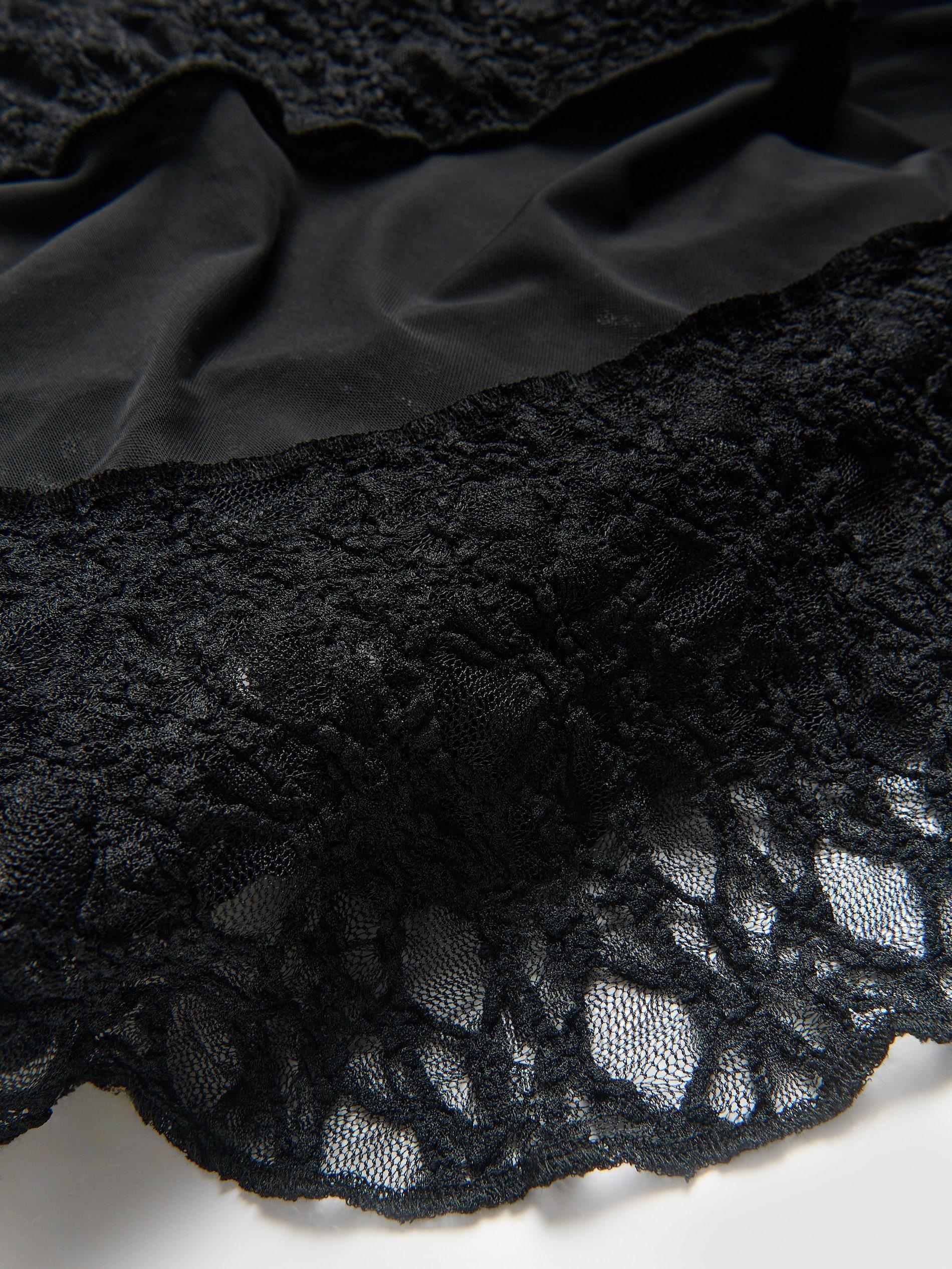 Black Asymmetric Skirt, Black, large image number 5