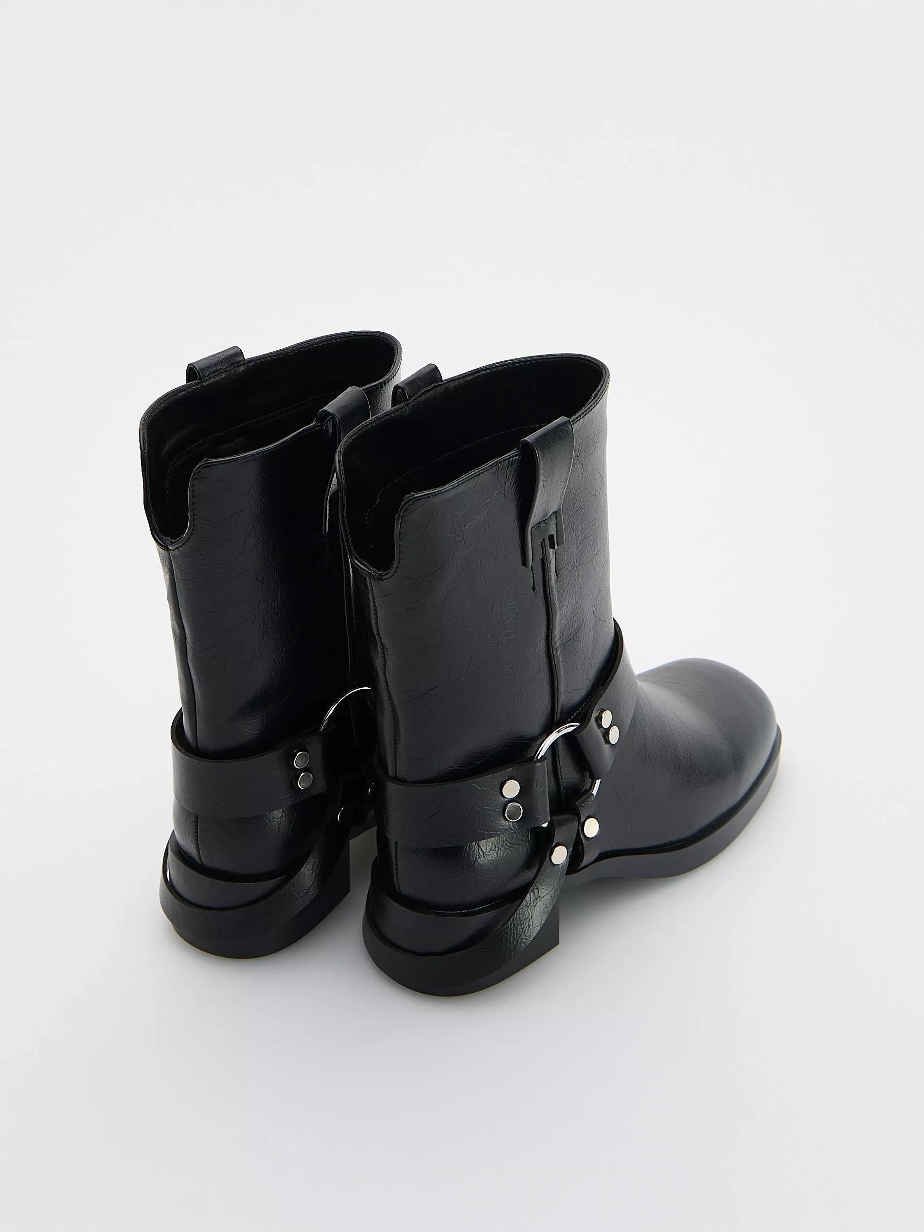 Black Ankle Boots, , large image number 2