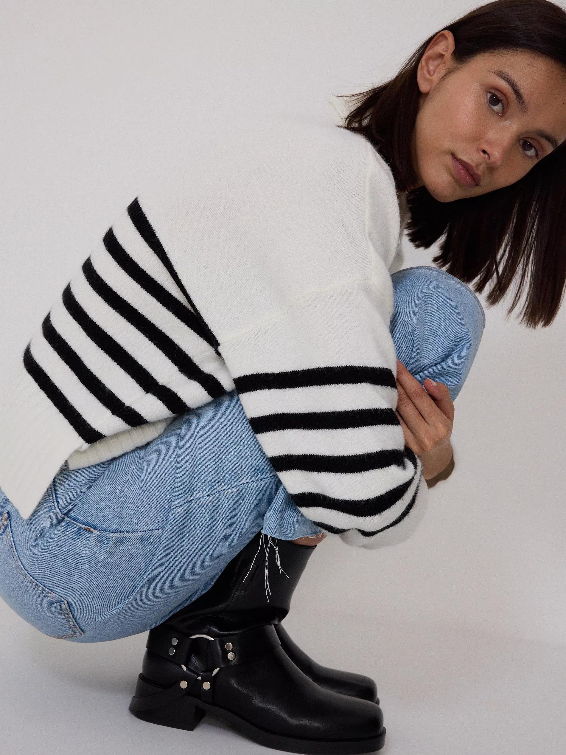 Black Ankle Boots, , large image number 3