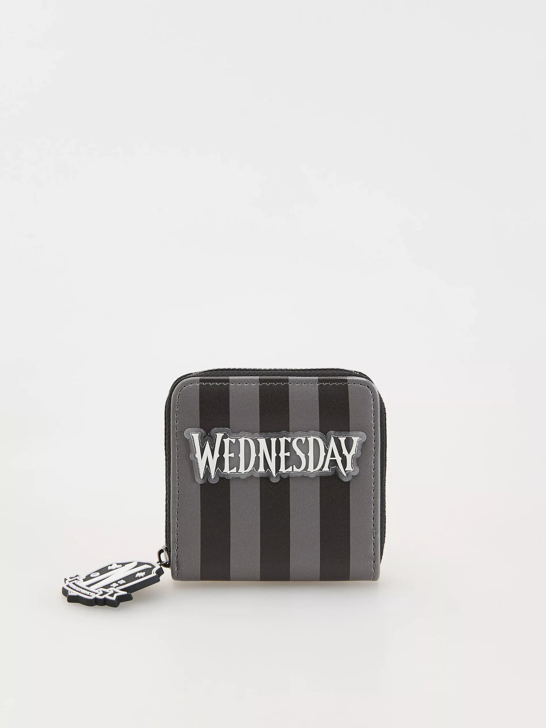 Black Wallet, Kids Unisex, Black, large image number 1