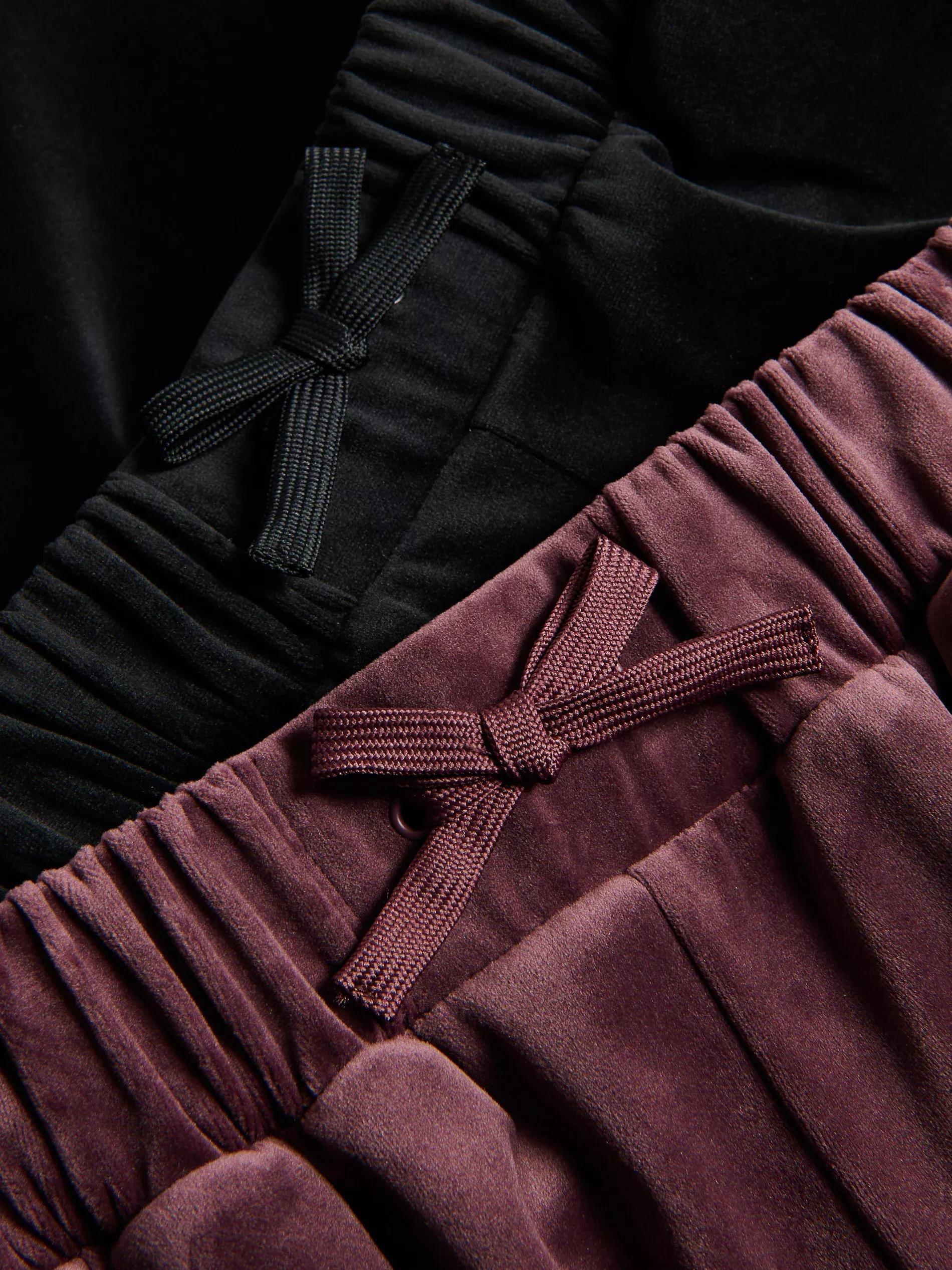 GIRLS` TROUSER S MAROON, Burgundy, large image number 3